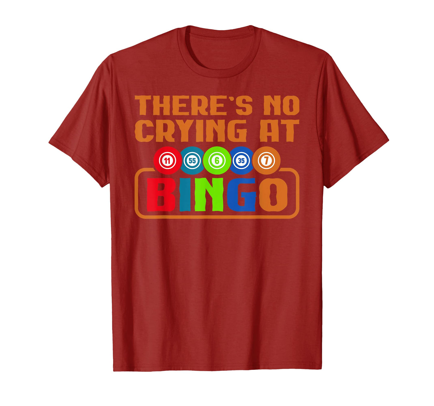 Lucky Bingo player funny bingo quote design T-Shirt
