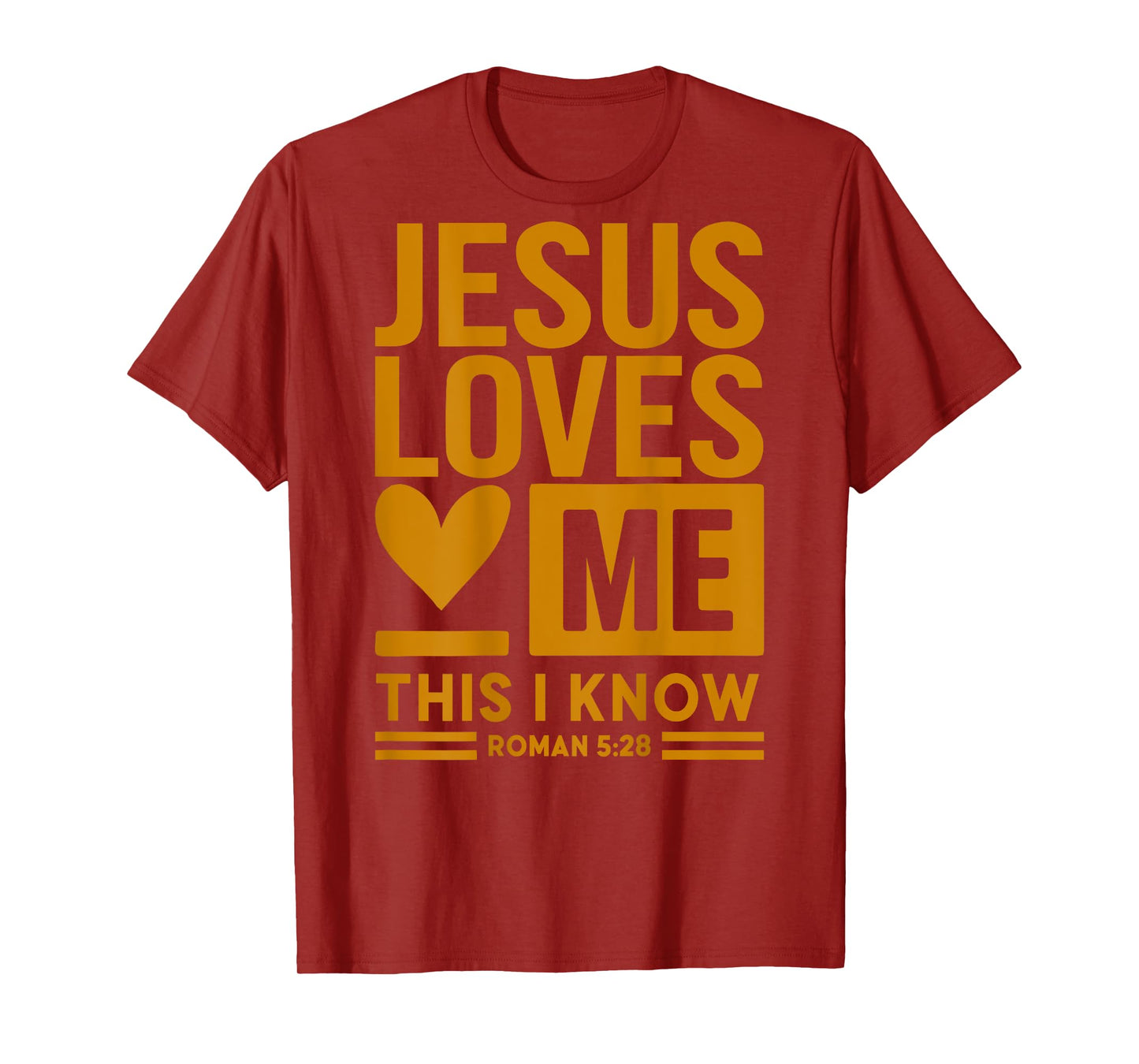 Toddler Girl Jesus Loves Me This I Know Christian God Son T-Shirt