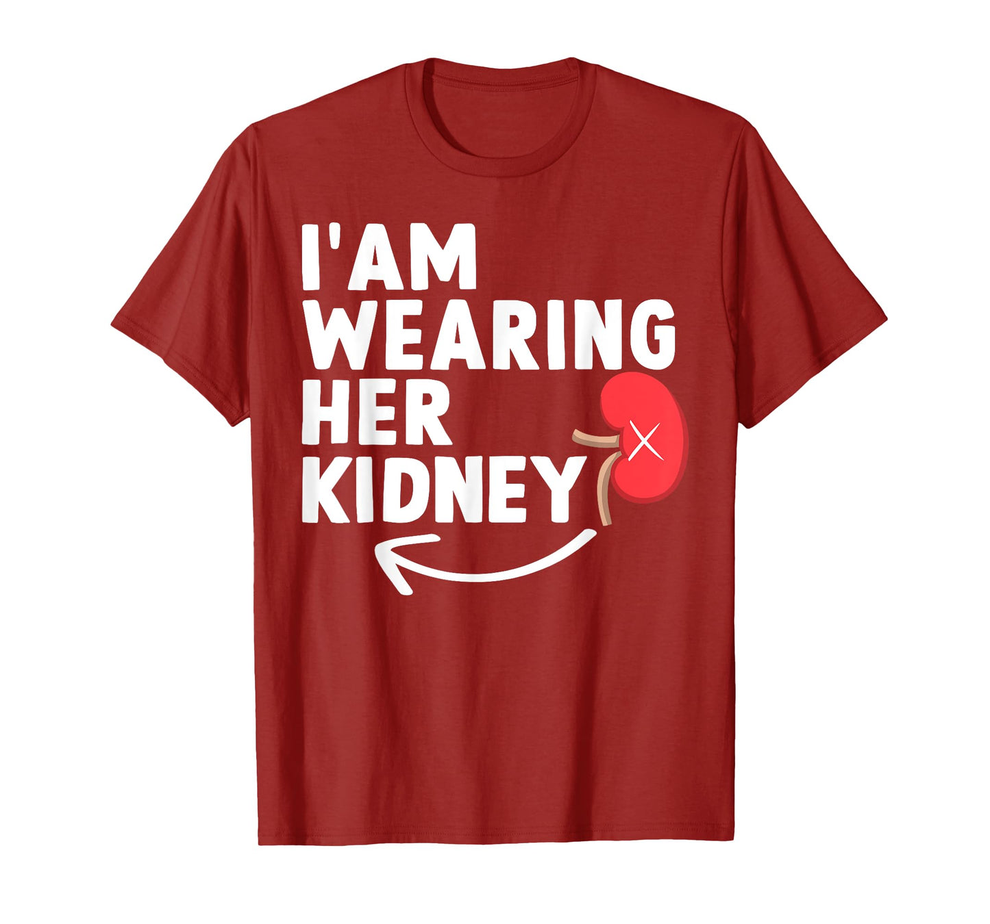 Funny Kidney Transplant Kidney Donor Wife T-Shirt