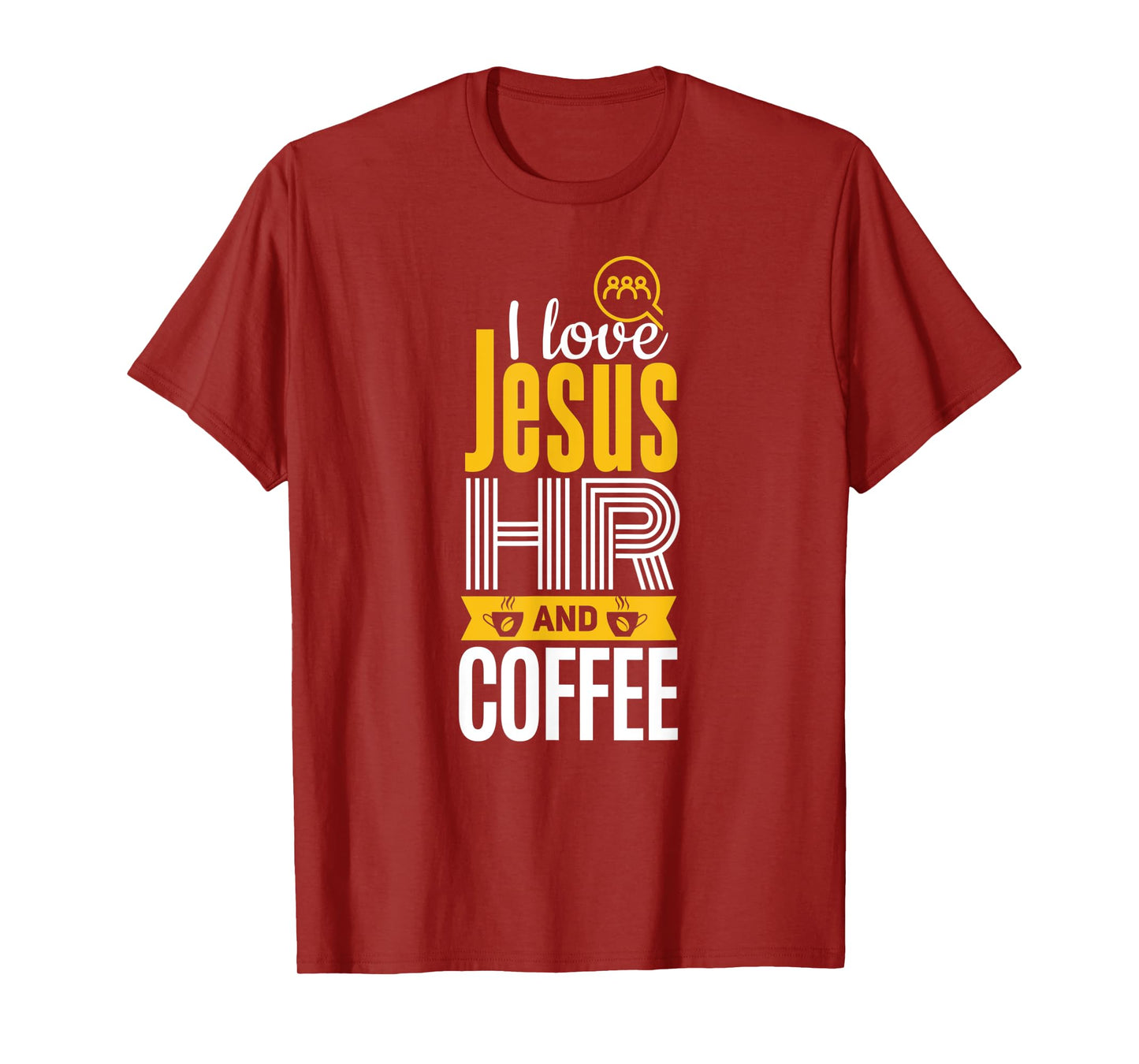 HR Shirt Funny Jesus Coffee Lover Human Resources T-Shirt