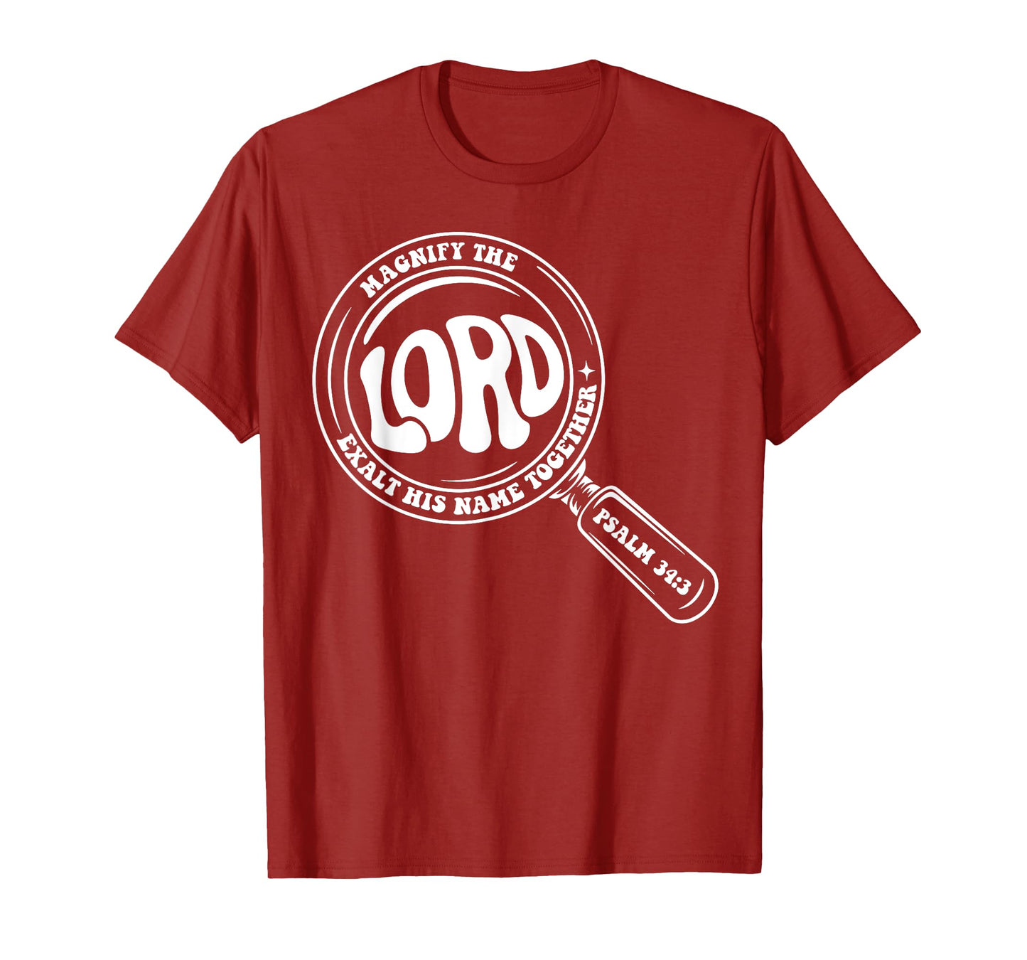 Magnify The Lord Bible Verse Magnified VBS 2025 Summer Camp T-Shirt