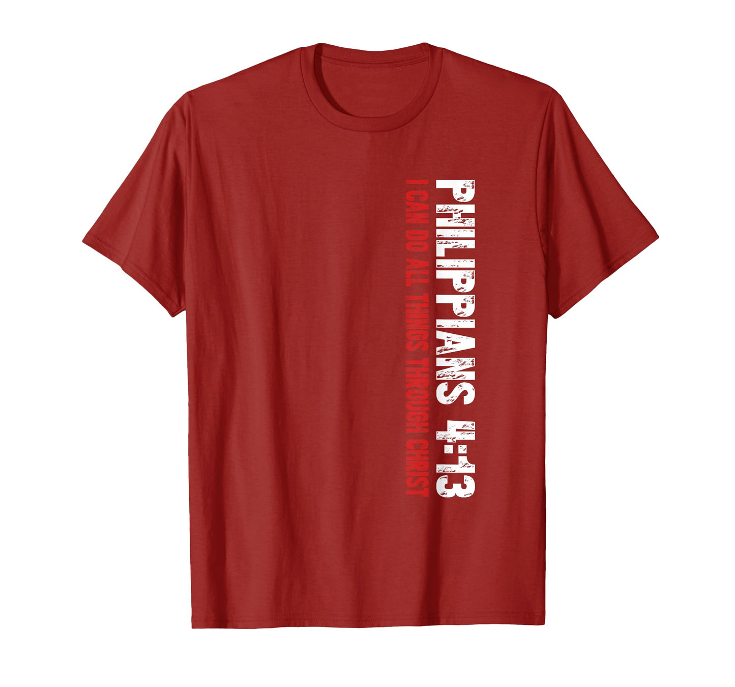 Philippians 4:13 Bible Verse Inspiration from Jesus T-Shirt