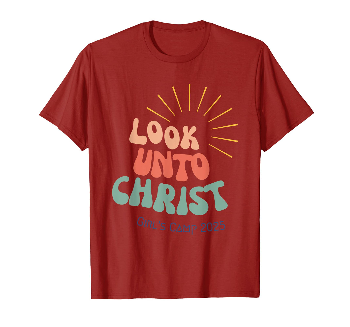 Look Unto Christ Girls Camp Young T-Shirt