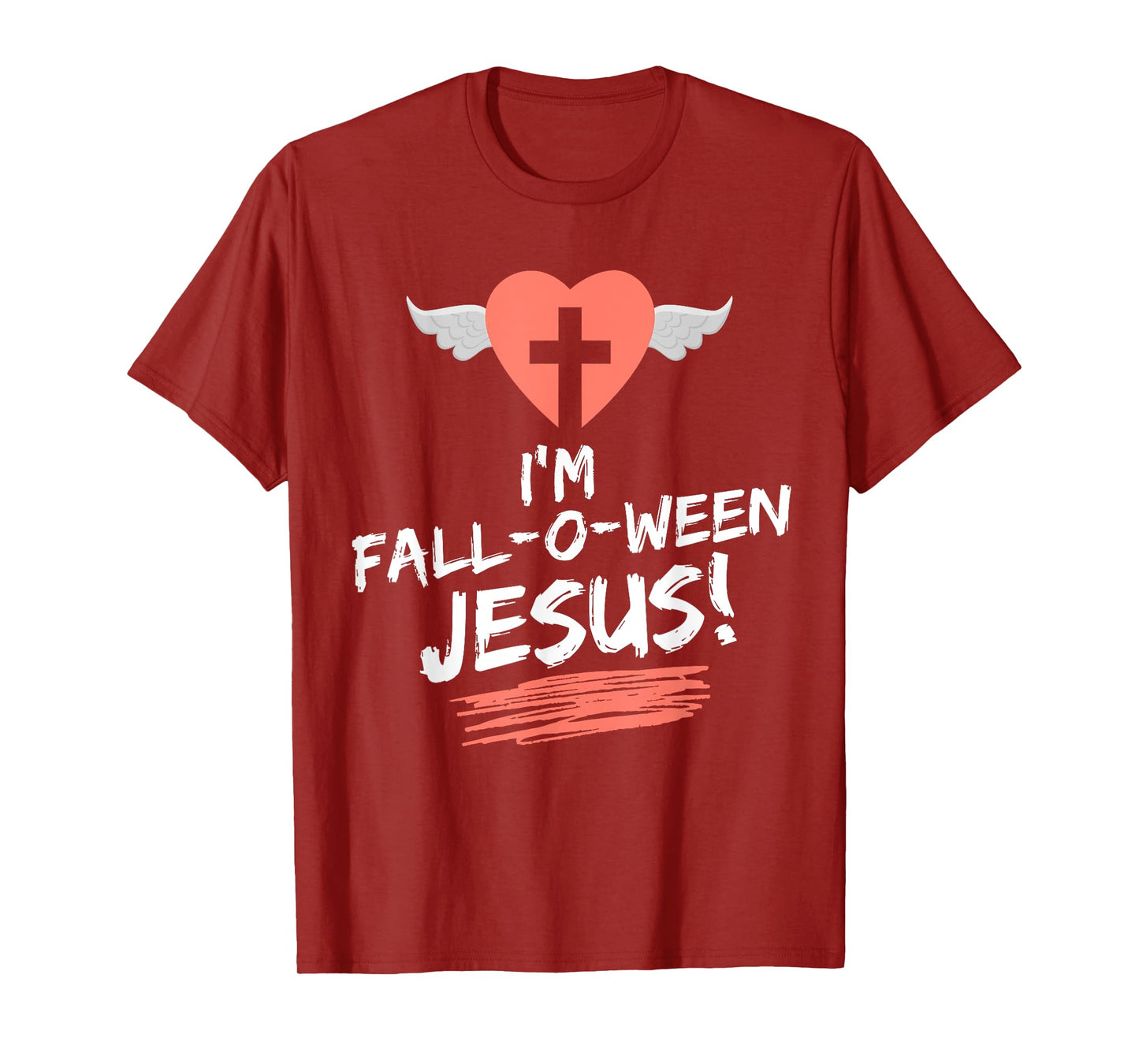 Christian Thanksgiving Halloween I'm Fall-O-Ween Jesus Funny T-Shirt
