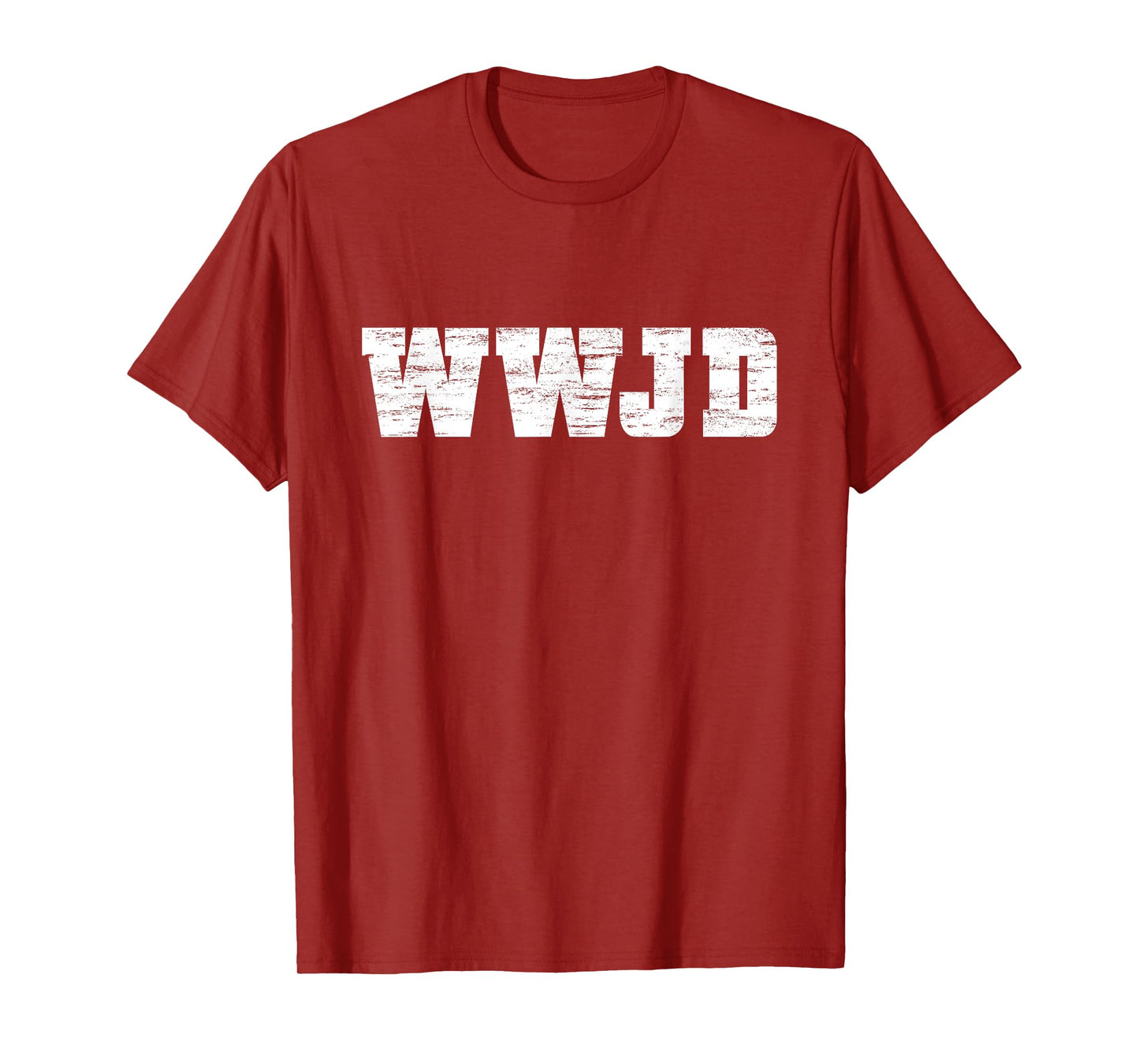 What Would Jesus Do? WWJD Christian Faith Believer T-Shirt