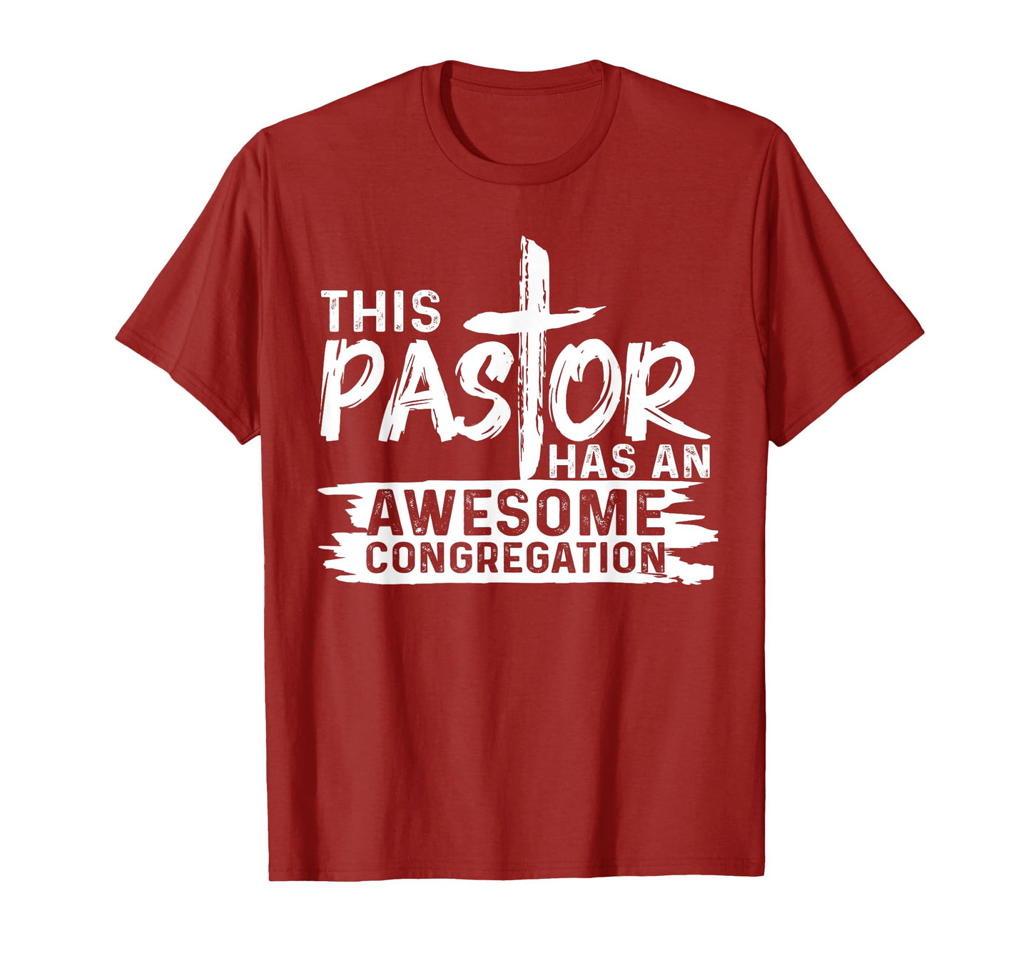 Funny Pastor Appreciation Gift Men Christian Church Priest T-Shirt