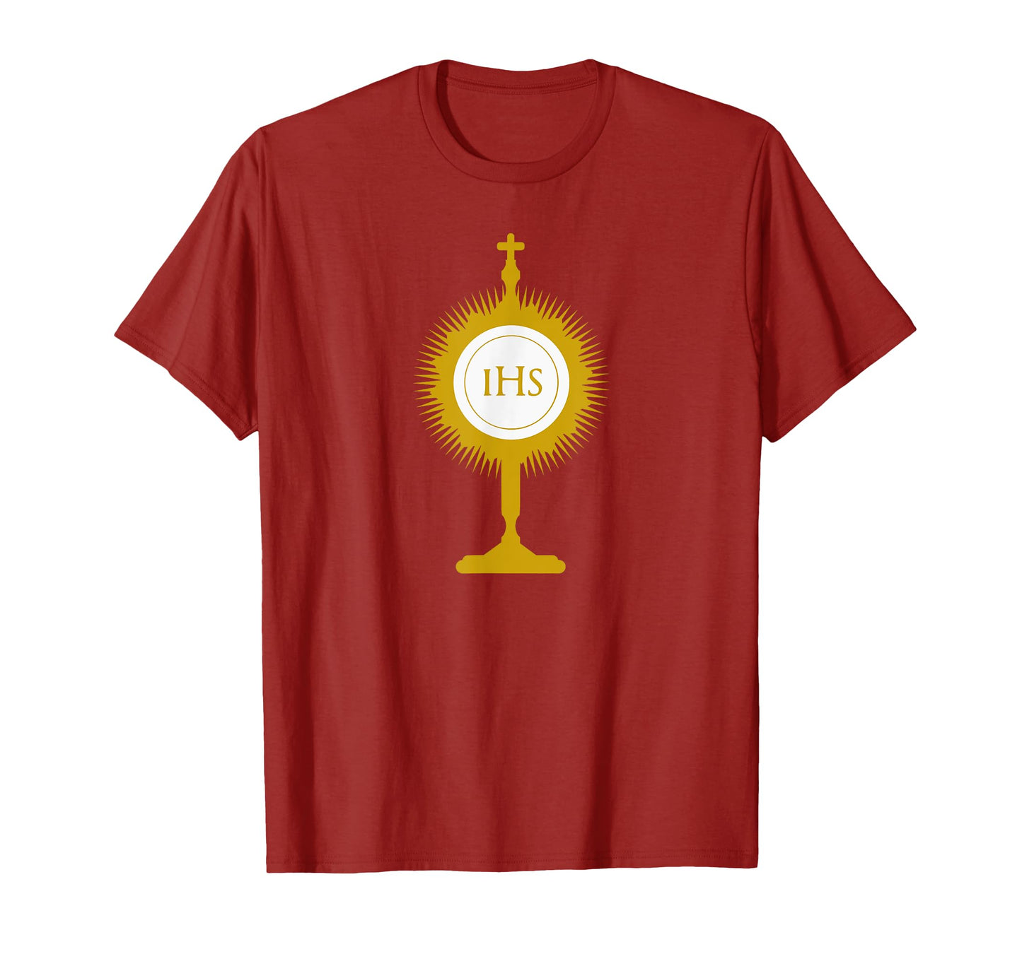 Catholic Blessed Sacrament Monstrance Eucharistic Adoration T-Shirt