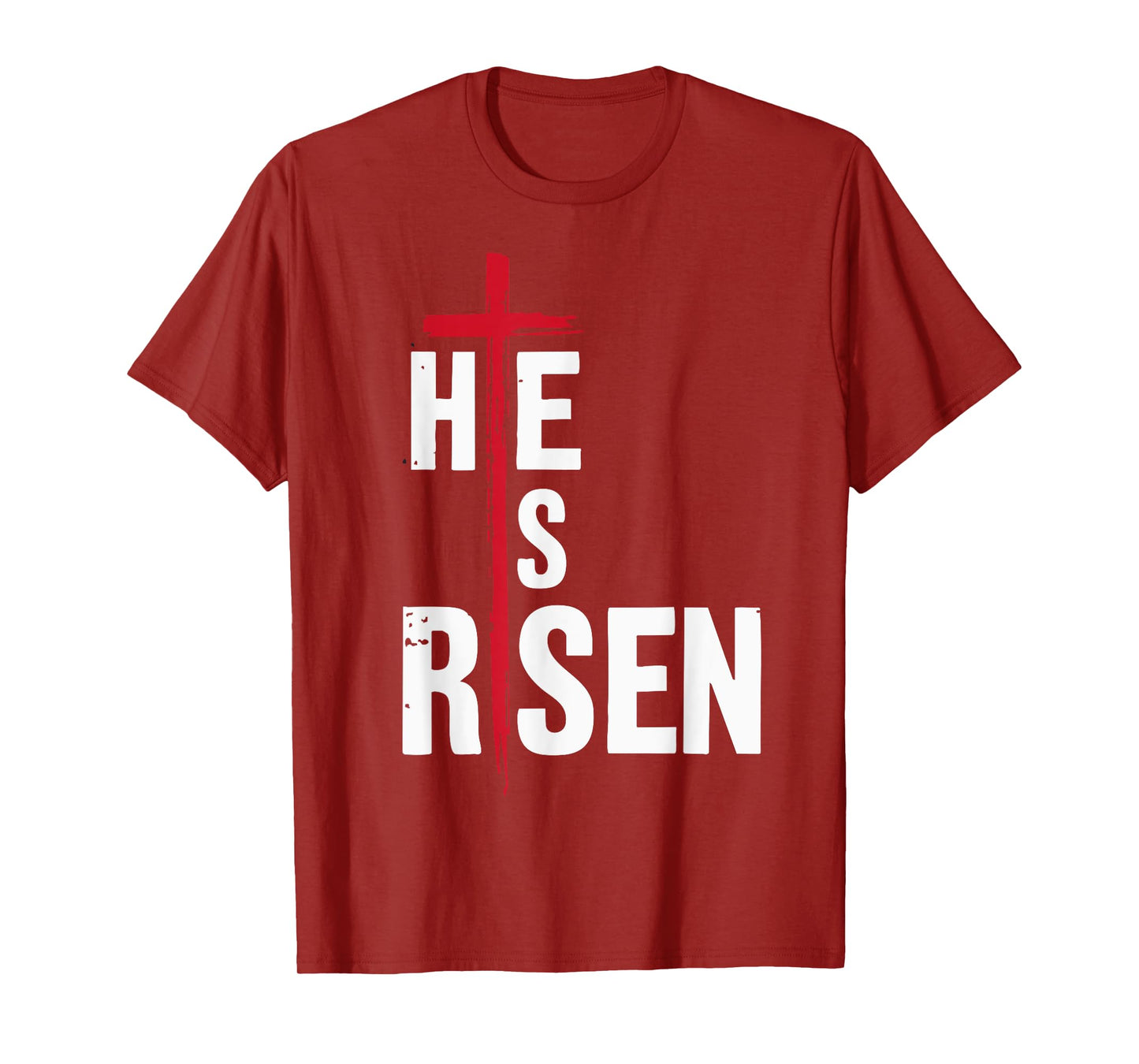 He is risen cross jesus for christian easter day T-Shirt
