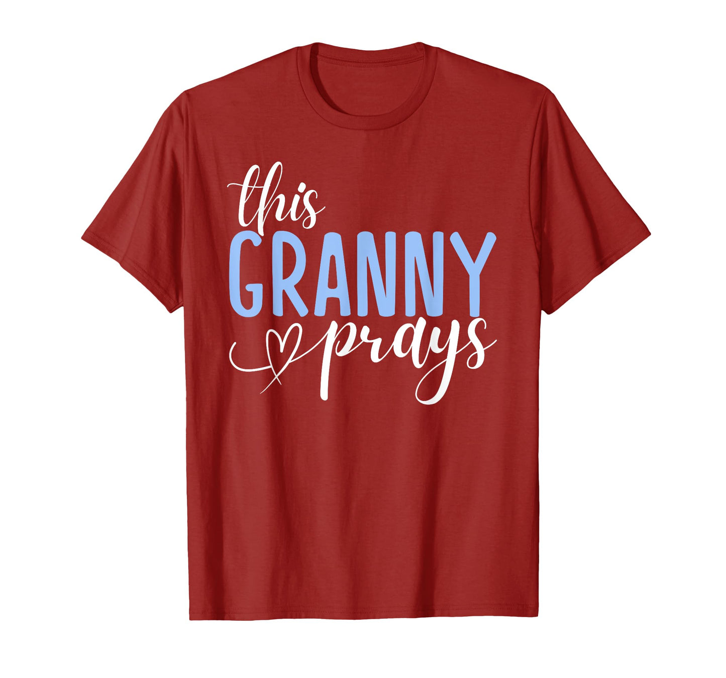 This Granny Prays Perfect Christian Granny T-Shirt