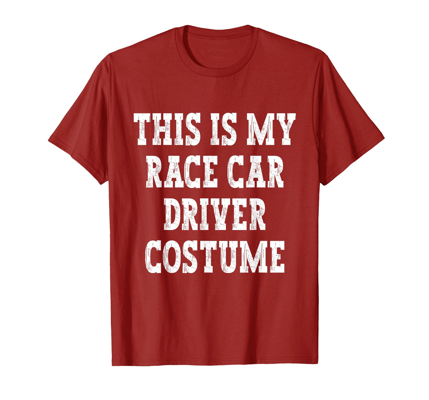 This Is My Race Car Driver Halloween Costume Funny RaceCar T-Shirt