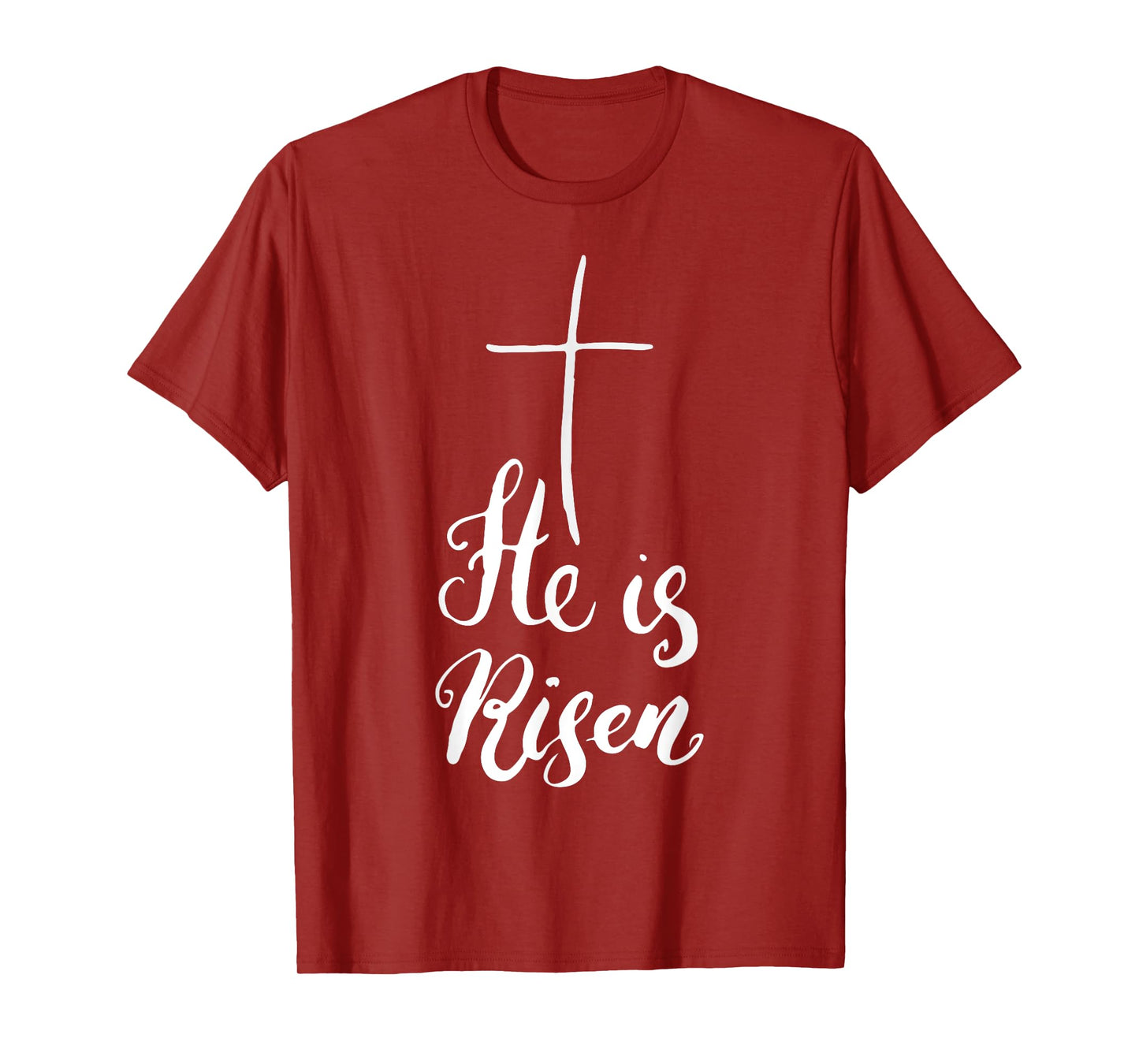 He Is Risen Easter Bunny Christ tshirt T-Shirt