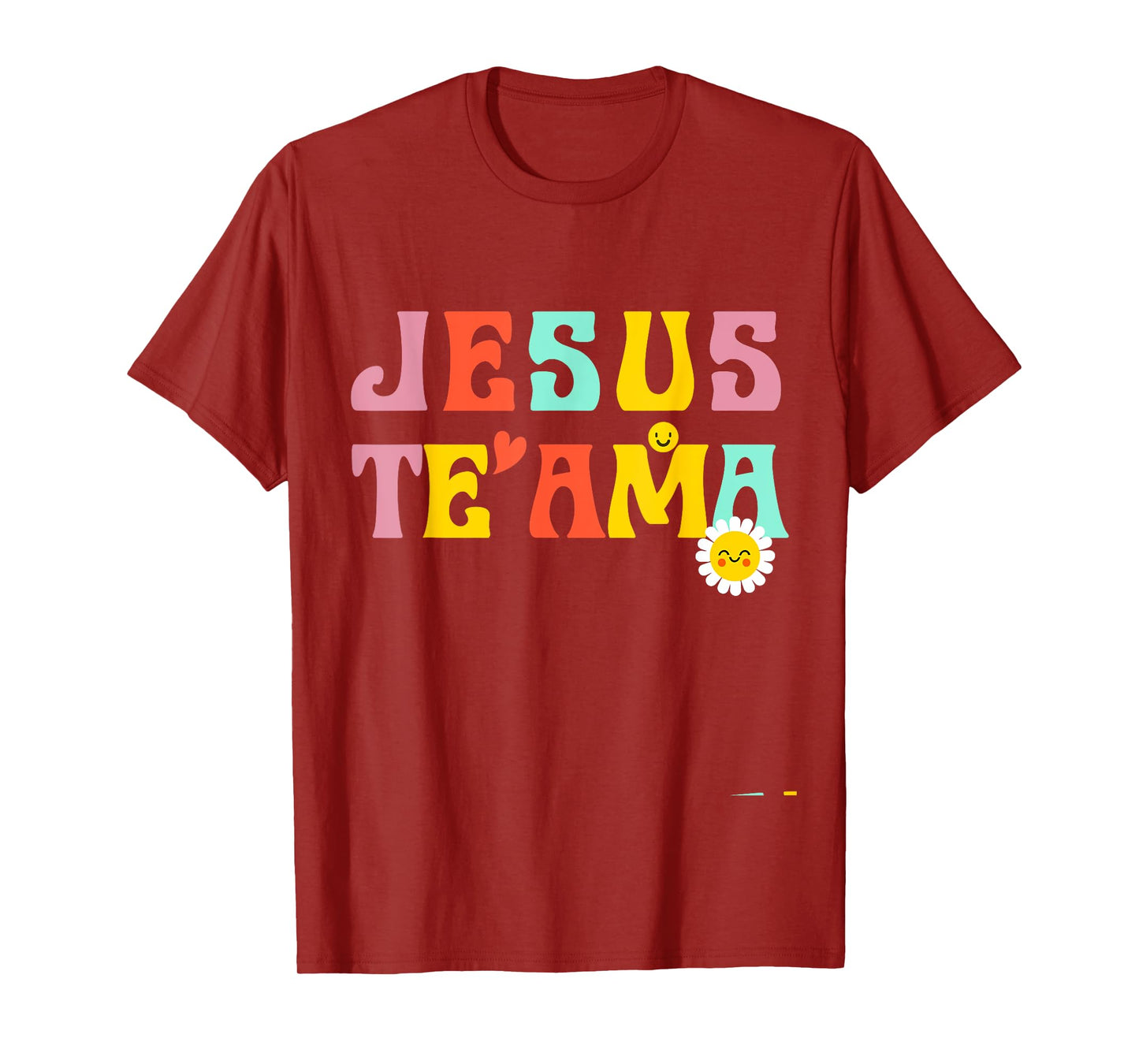 Camiseta Cristiana Para Mujer Espanol Spanish Jesus Te Ama T-Shirt
