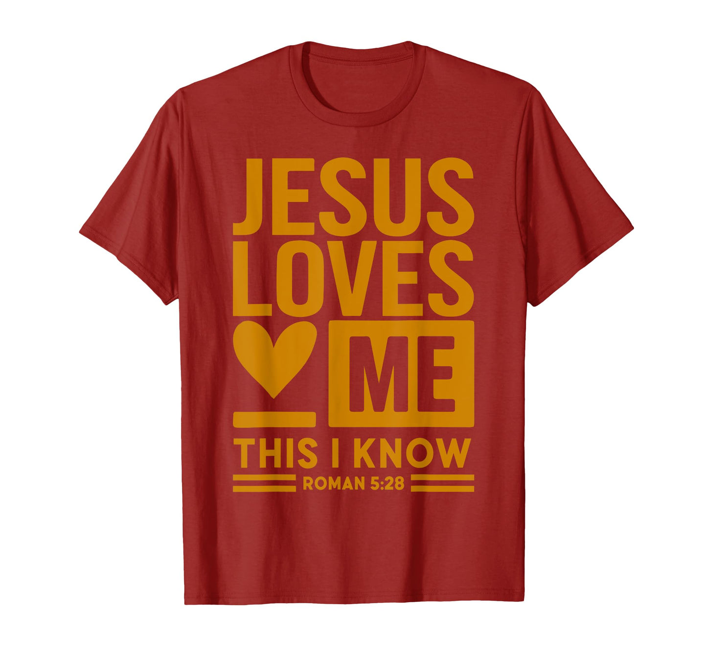 Toddler Girl Jesus Loves Me This I Know Christian God Son T-Shirt