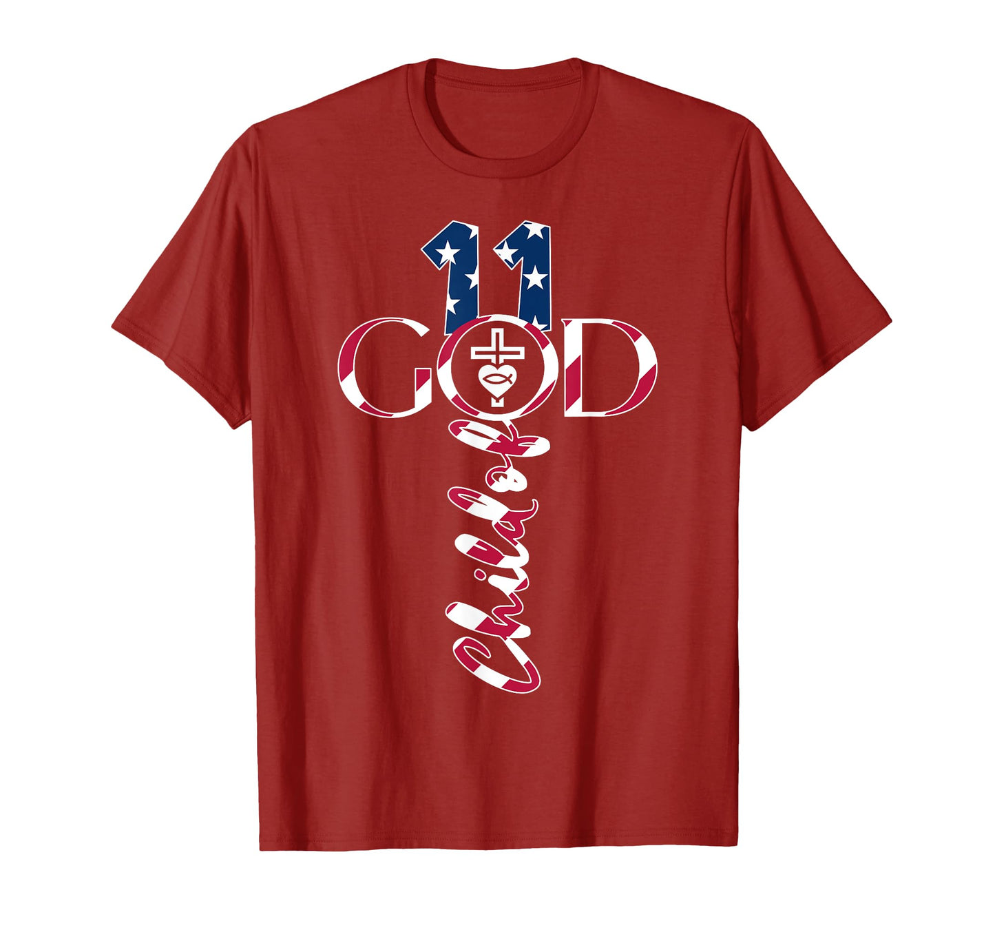 GOD 11 YEARS JESUS 11TH BIRTHDAY T-Shirt