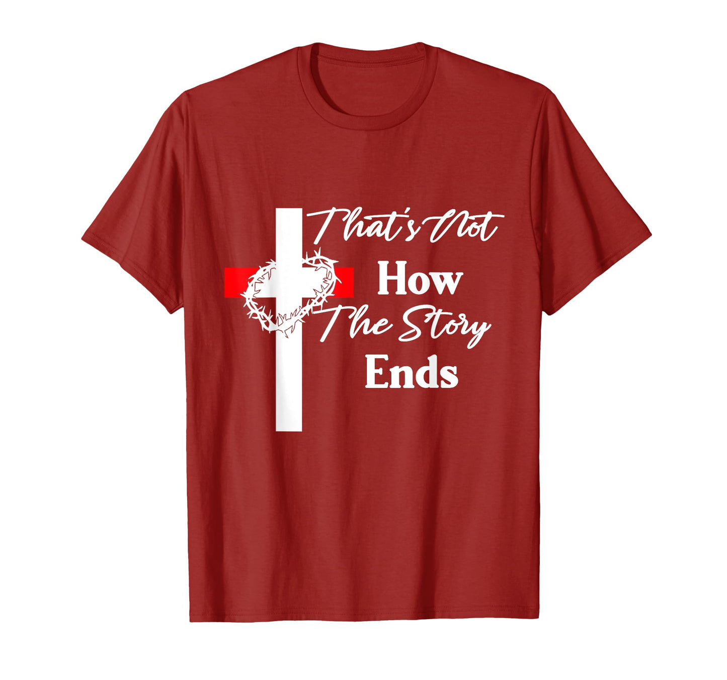 Jesus Resurrection Crown of Thorns Easter Christian T-Shirt