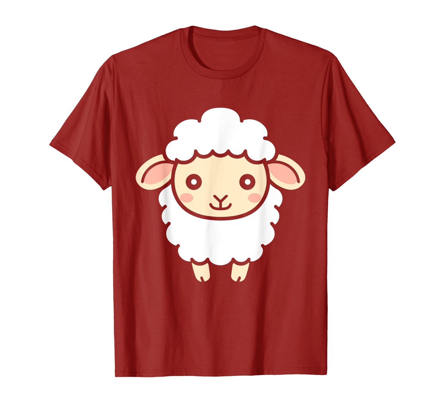 Quote Little Cute Baby Sheep Simple Lamb T-Shirt