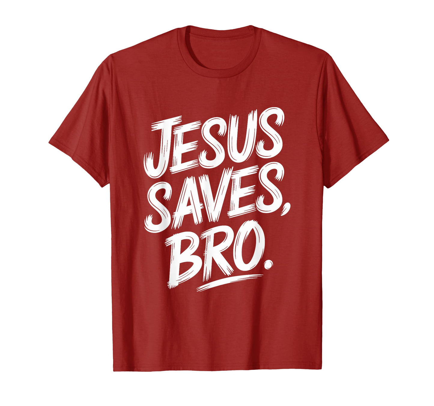 Jesus Saves Bro, Christian Believer Christianity God T-Shirt