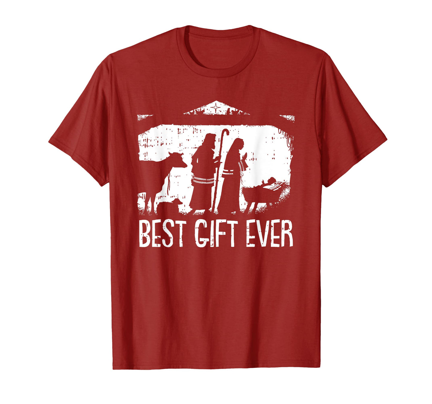 Best Ever Christmas Cool Jesus Nativity Scene Christian T-Shirt