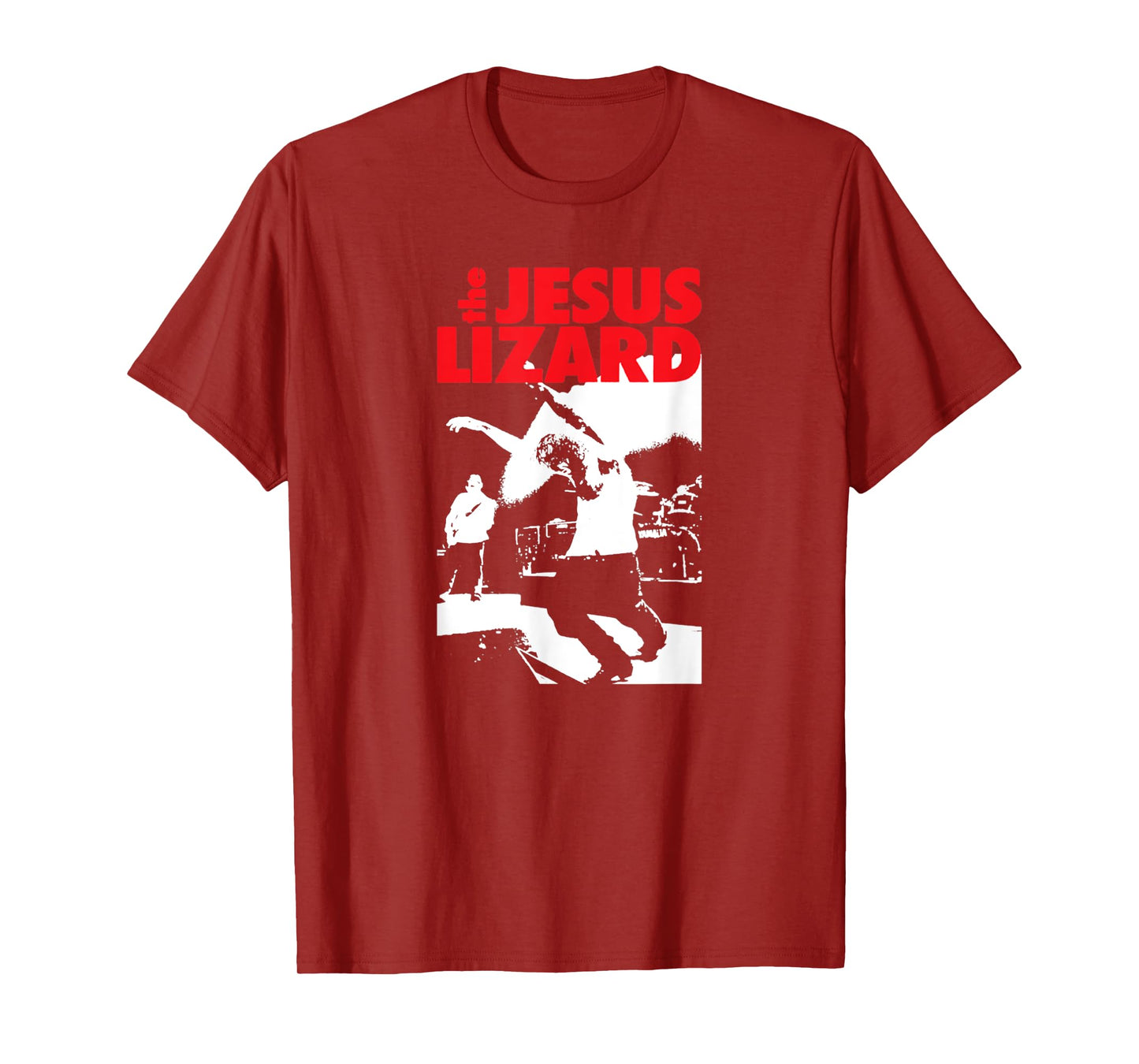 Vintage The Jesus Lizard Retro Stripes Musician T-Shirt