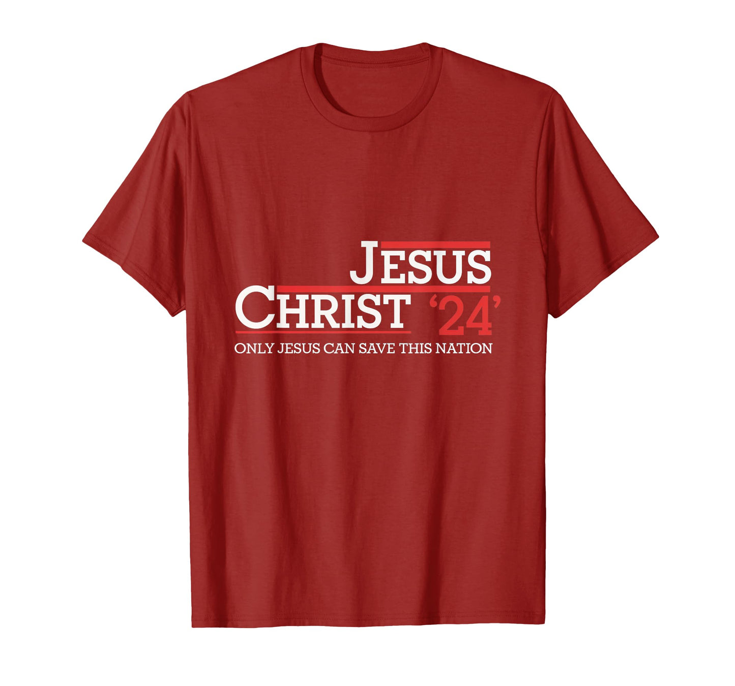 Jesus Christ 24 Save This Nation Prayer Faith T-Shirt