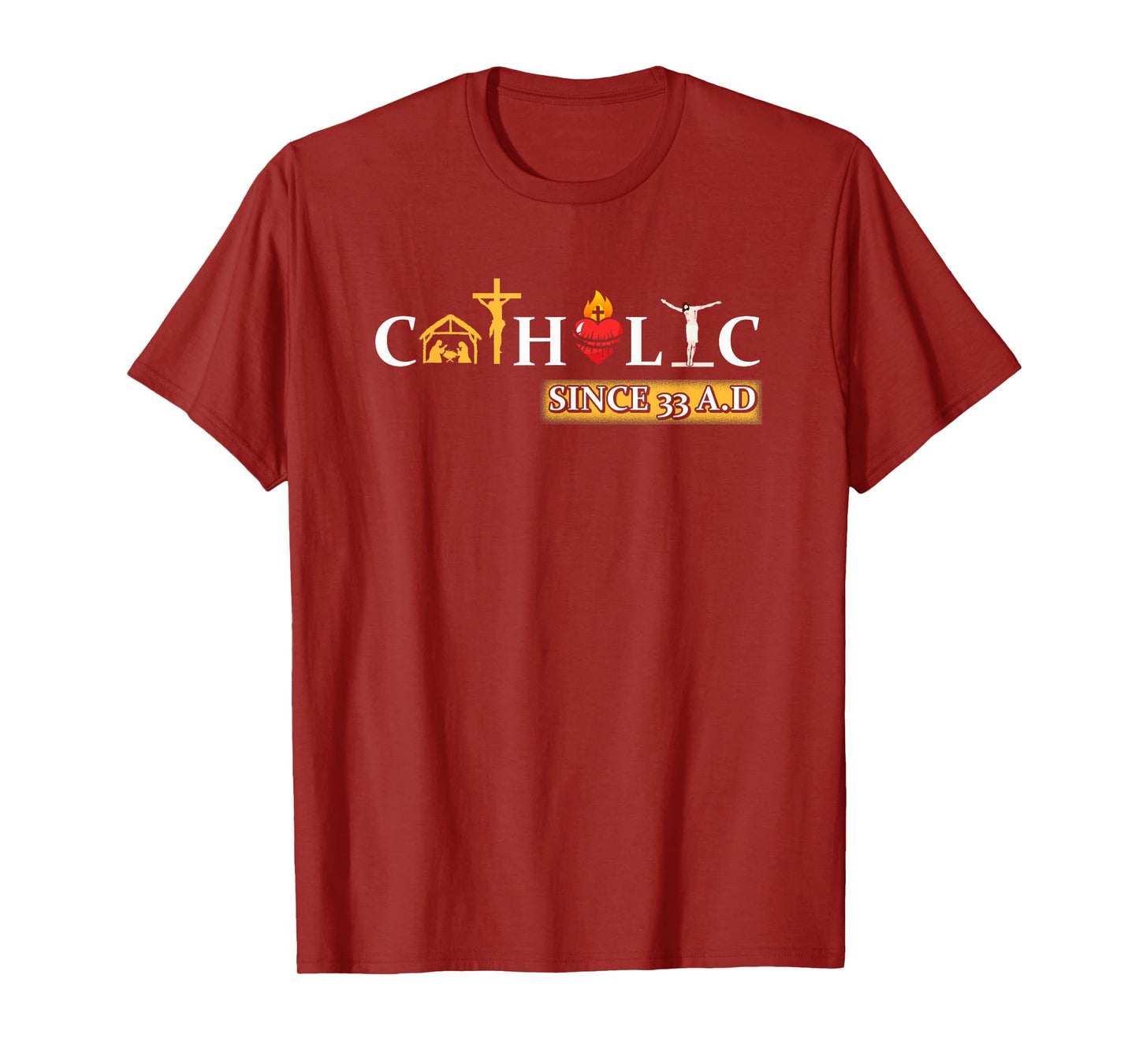 Catholic Shirt - 33 AD - Nativity tshirt