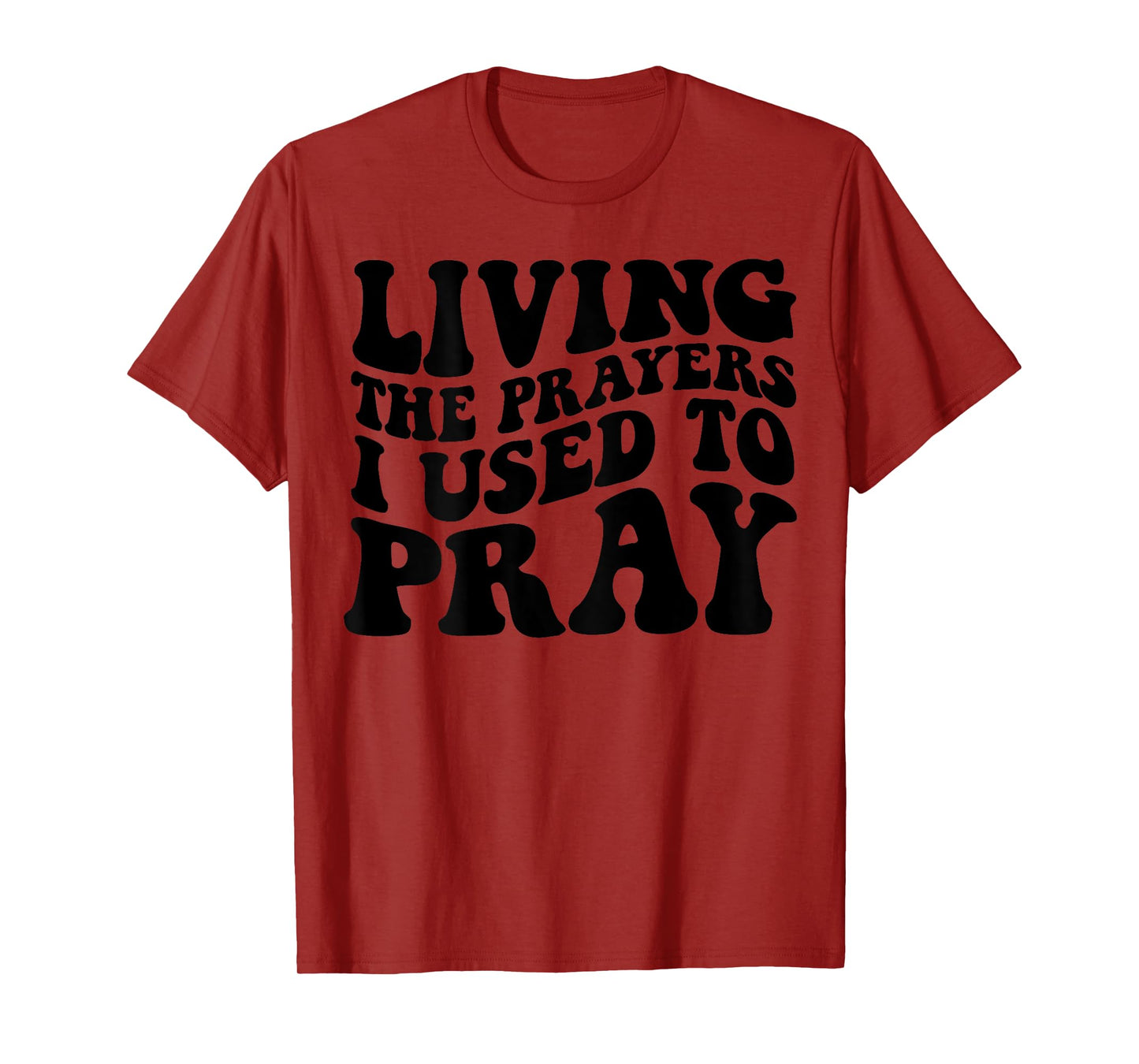 Living The Prayers I used to Pray on back T-Shirt