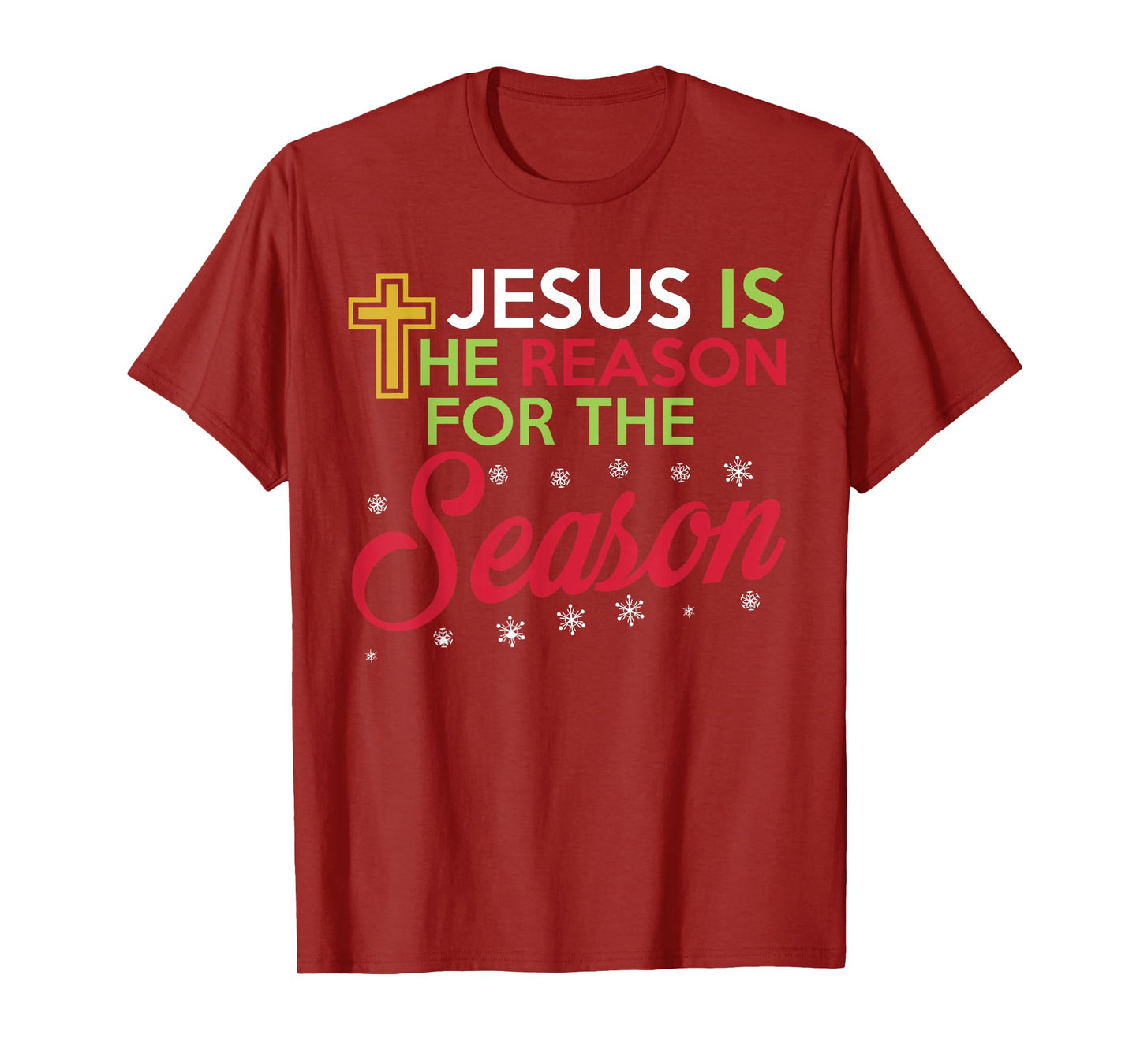 Jesus Is The Reason For The Season T-Shirt (Plain) T-Shirt