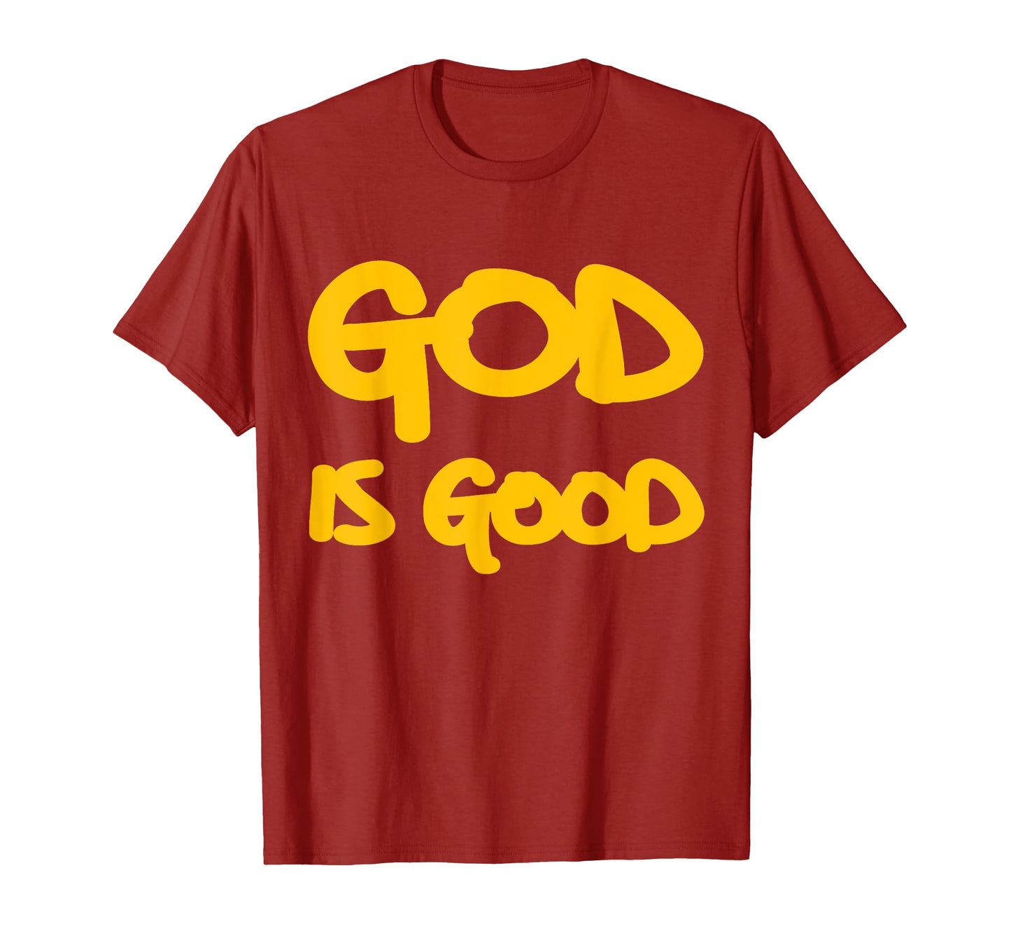 God is Good Yellow Christian Shirt T-Shirt