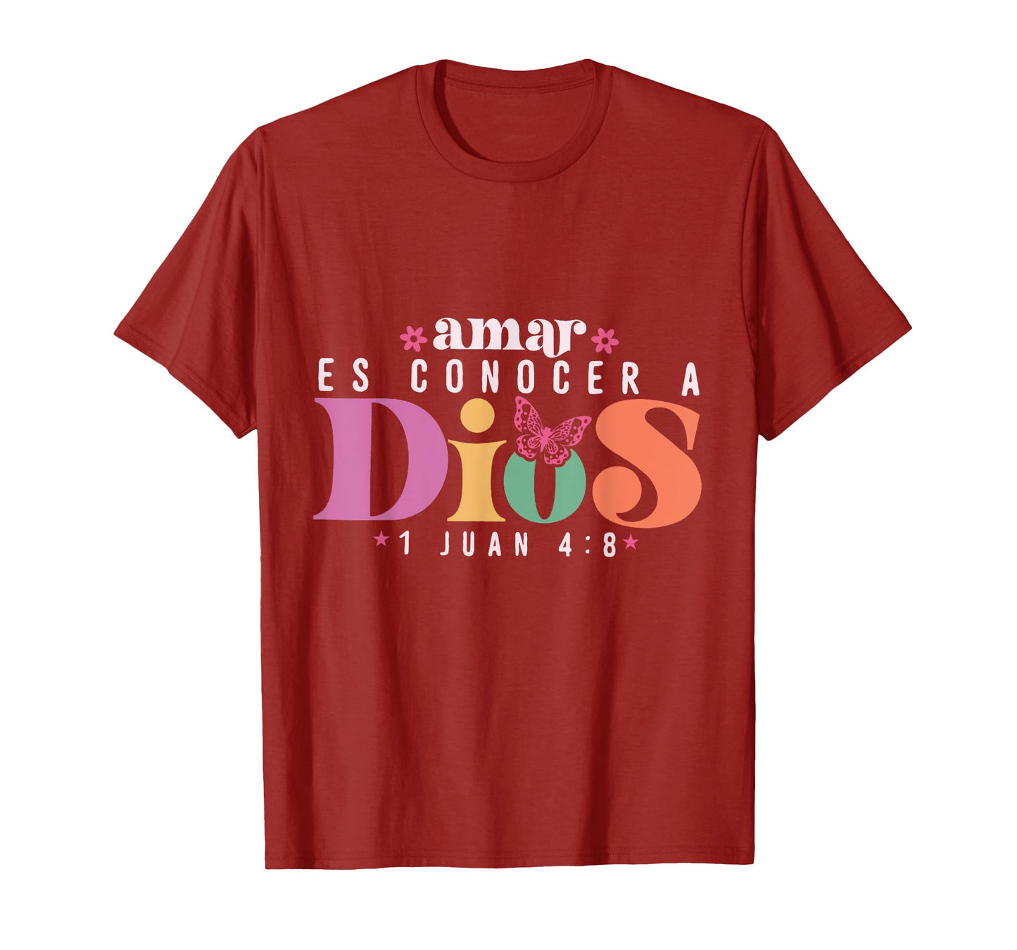 Amar es Conocer a Dios Gifts For Family T-Shirt