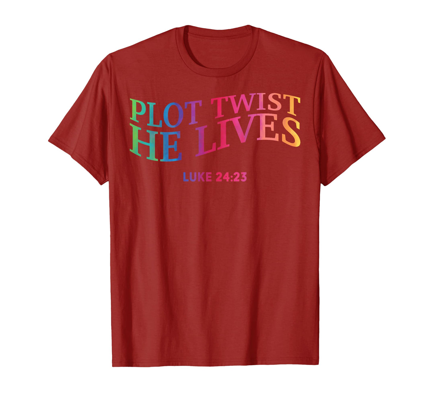 Plot Twist He Lives Christian Funny Easter God Toddler Son T-Shirt