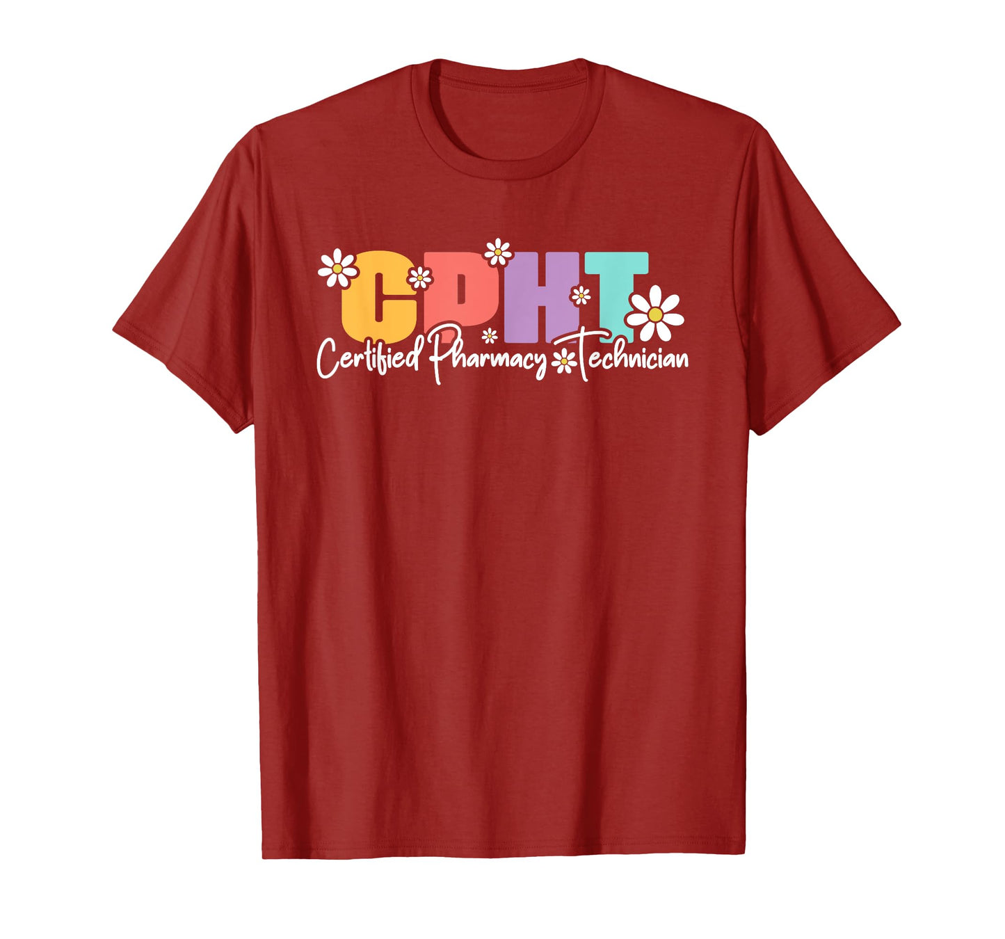CPHT Certified Pharmacy Technician Designs T-Shirt