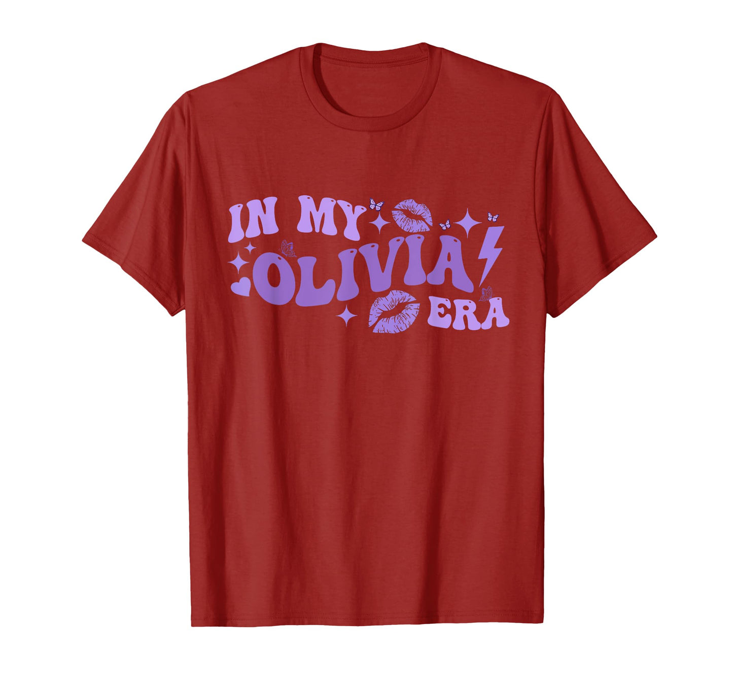 Groovy In My Olivia Era For Men Women Kids Funny Saying Tee T-Shirt