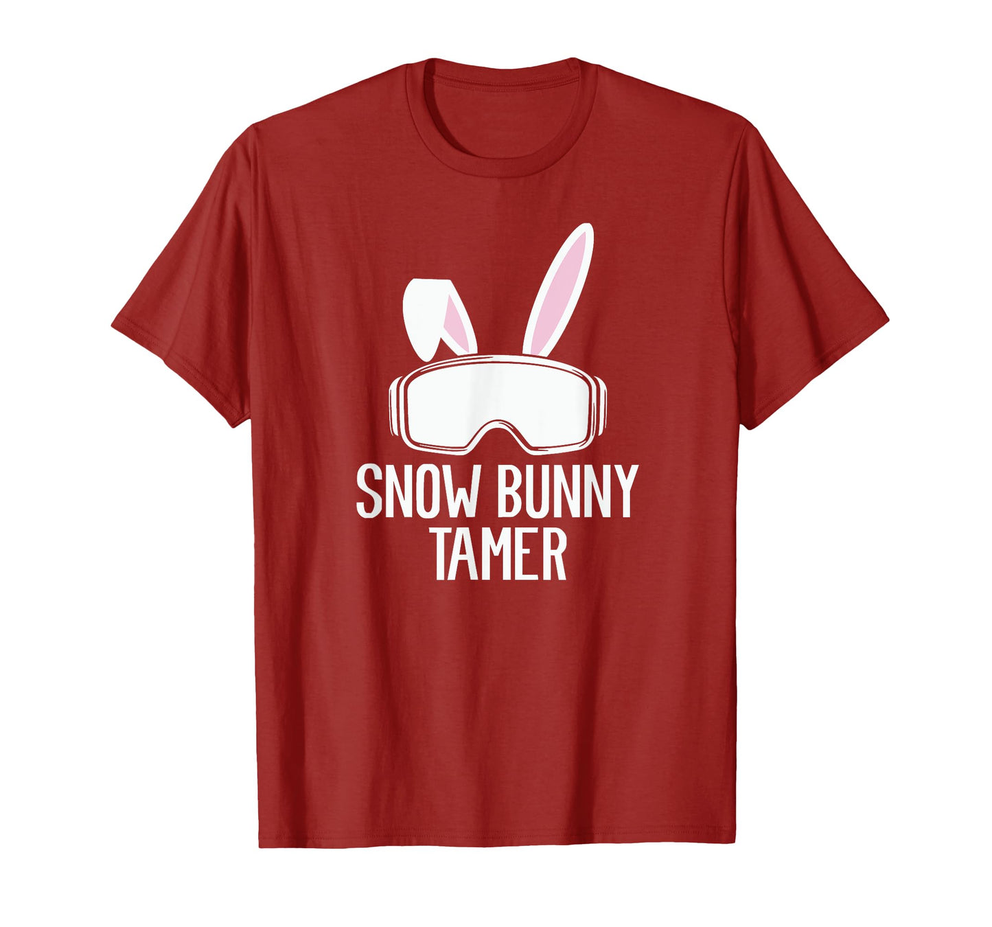 Snow Bunny Tamer Ski Funny Apres Party Skiing Skier T-Shirt
