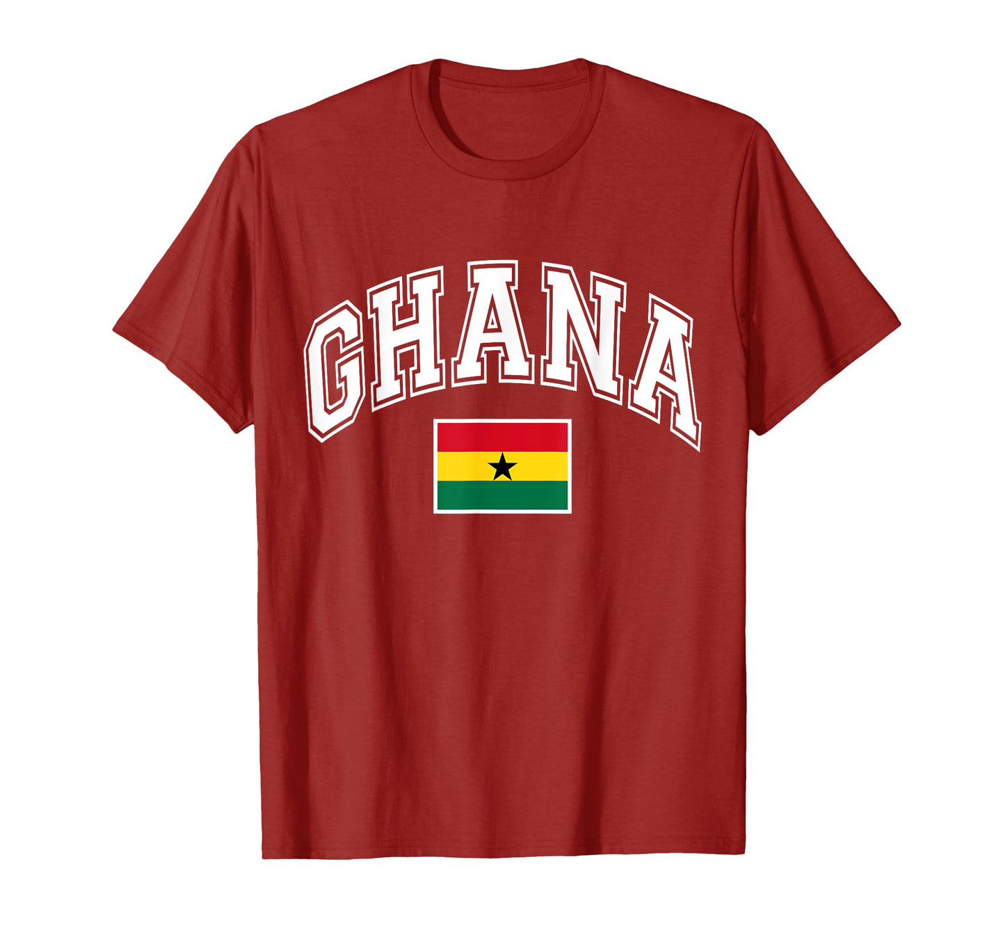 Ghana Ghanese Flag Africa Graphic T-Shirt
