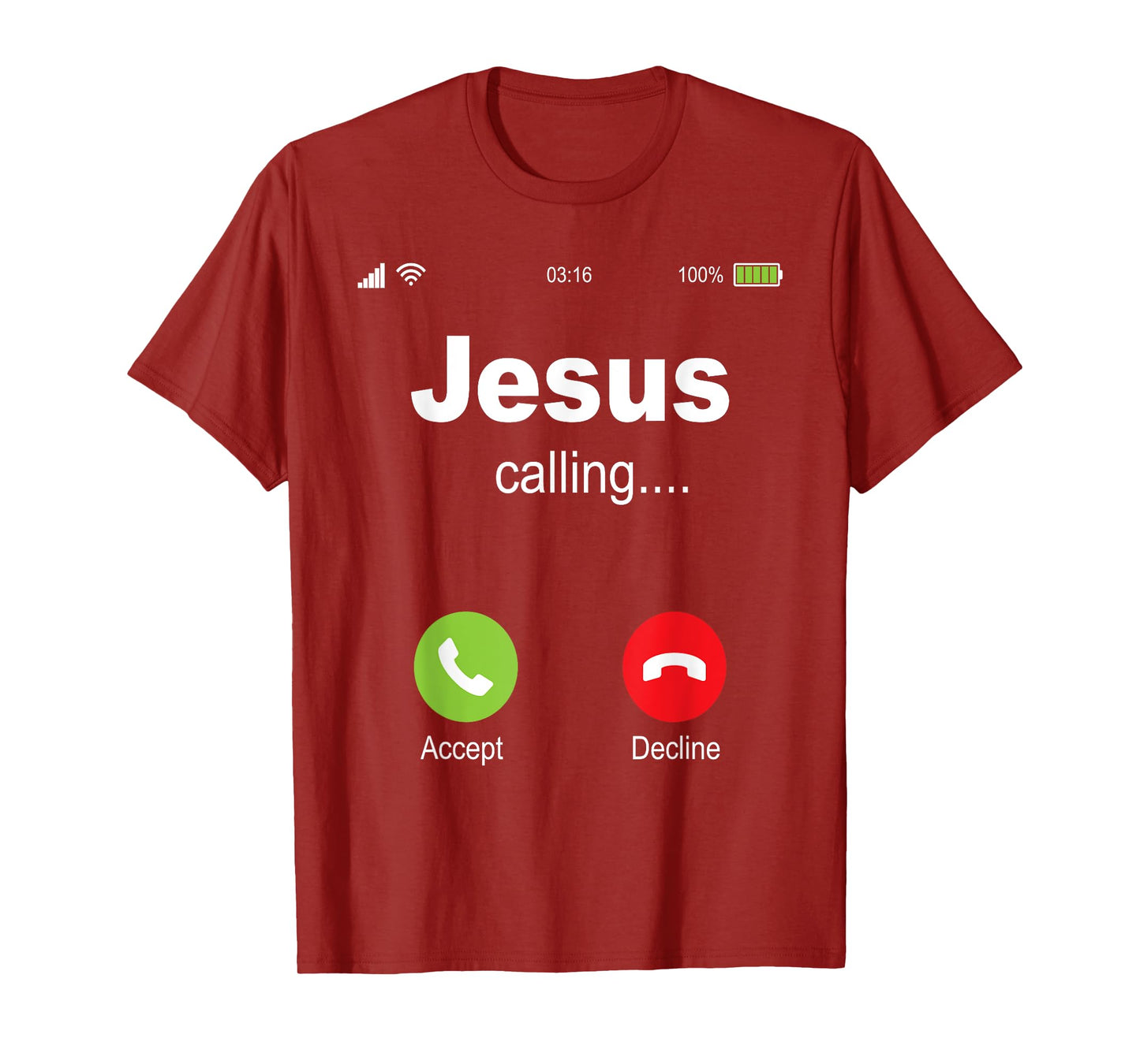 Jesus Calling - Christian Religious Bible Church T-Shirt