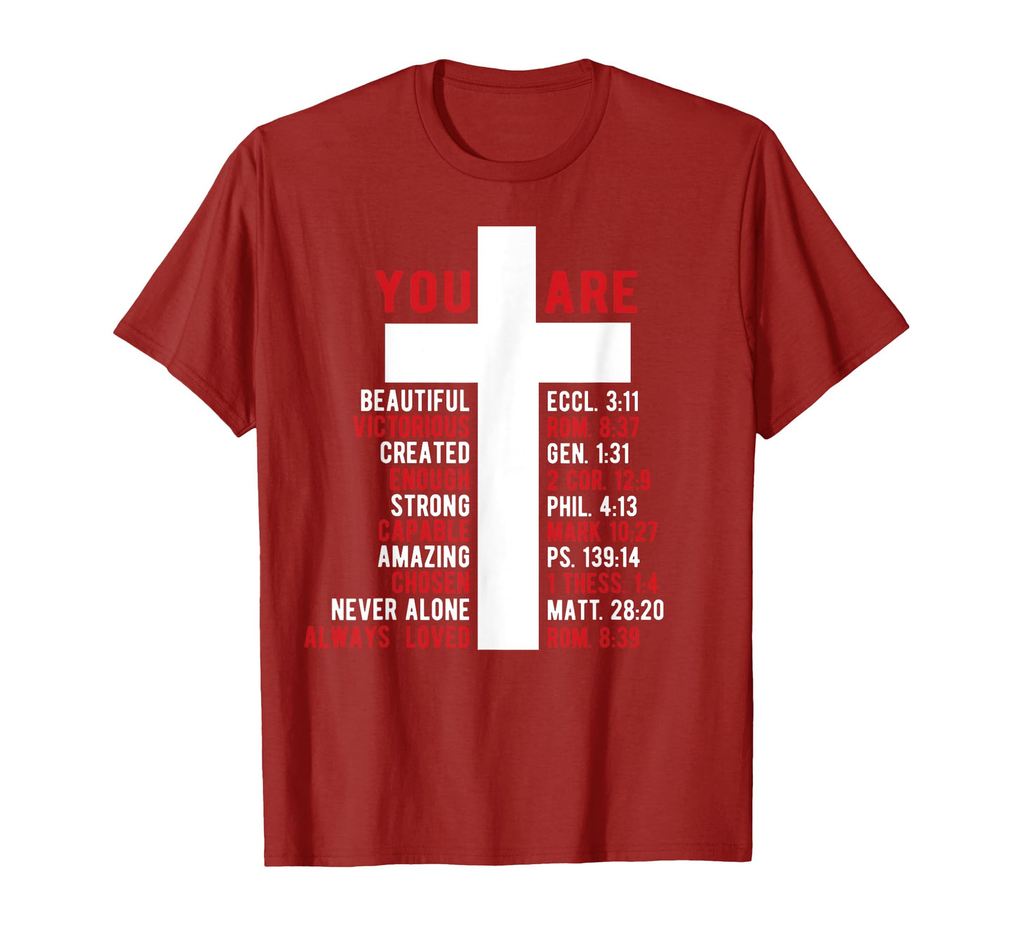 Jesus Never God Says You Blessed The Way The Truth The Life T-Shirt