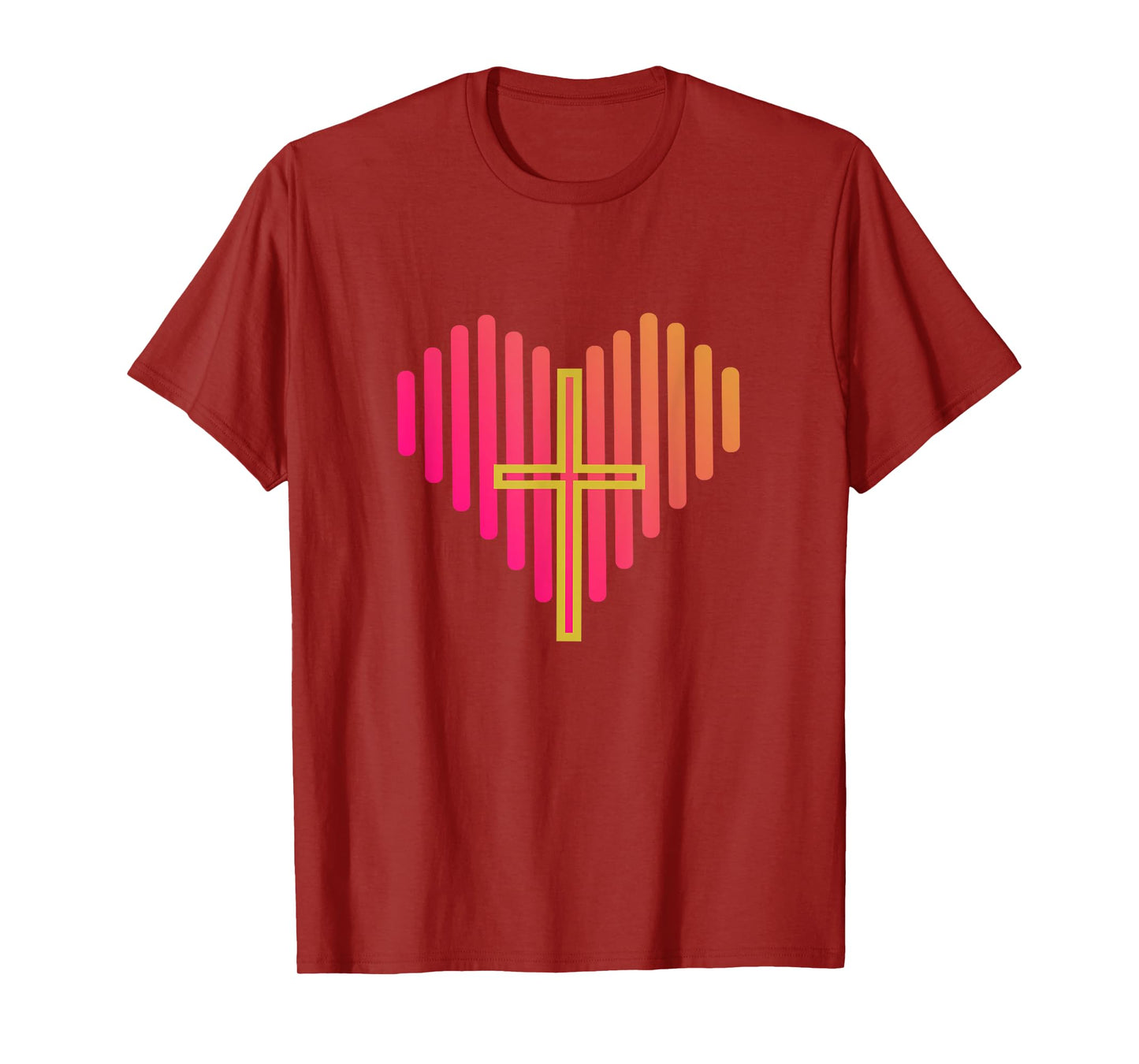 Cross in heart, I have Jesus in my heart T-Shirt