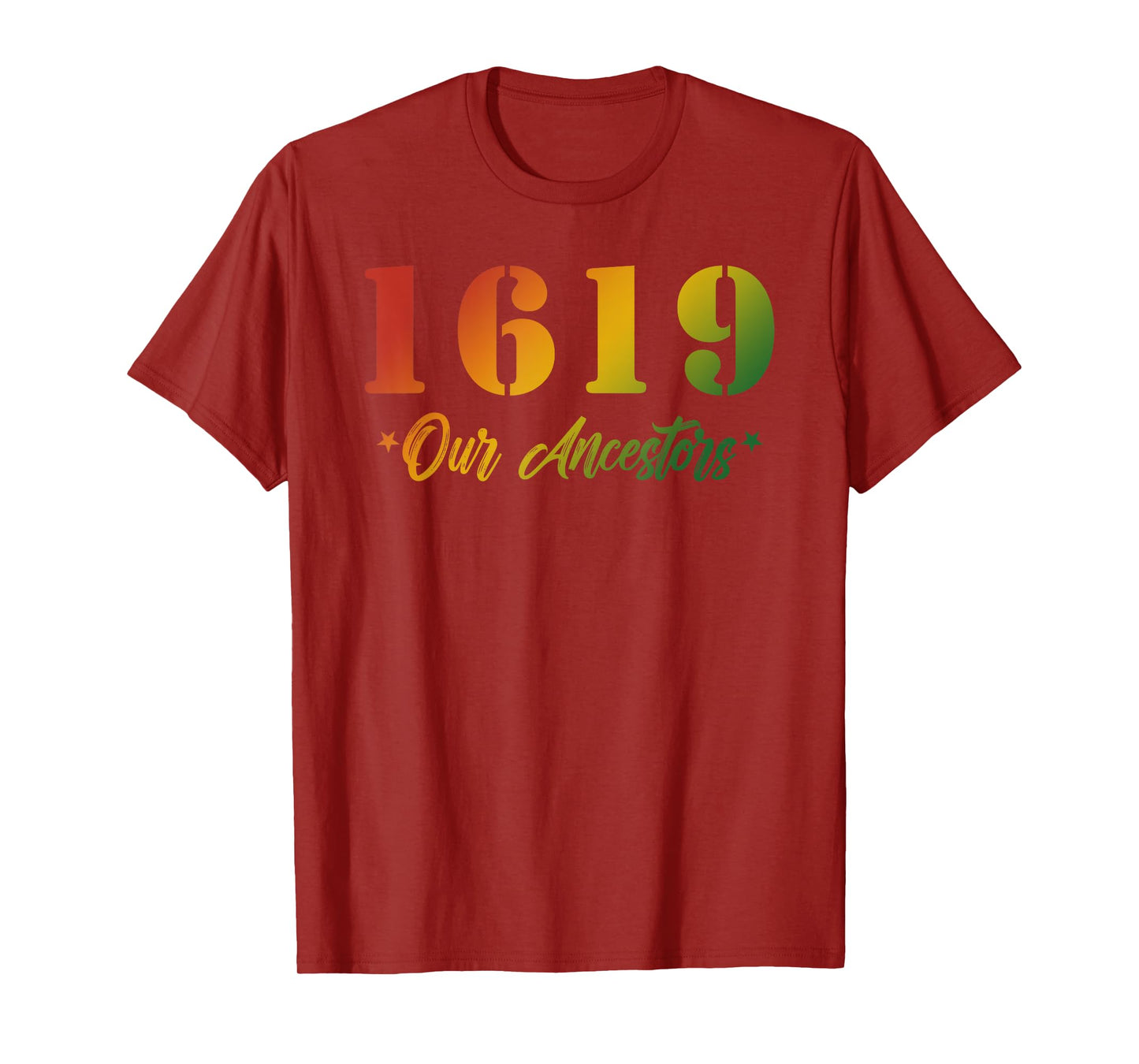 1619 Our Ancestors Design T-Shirt
