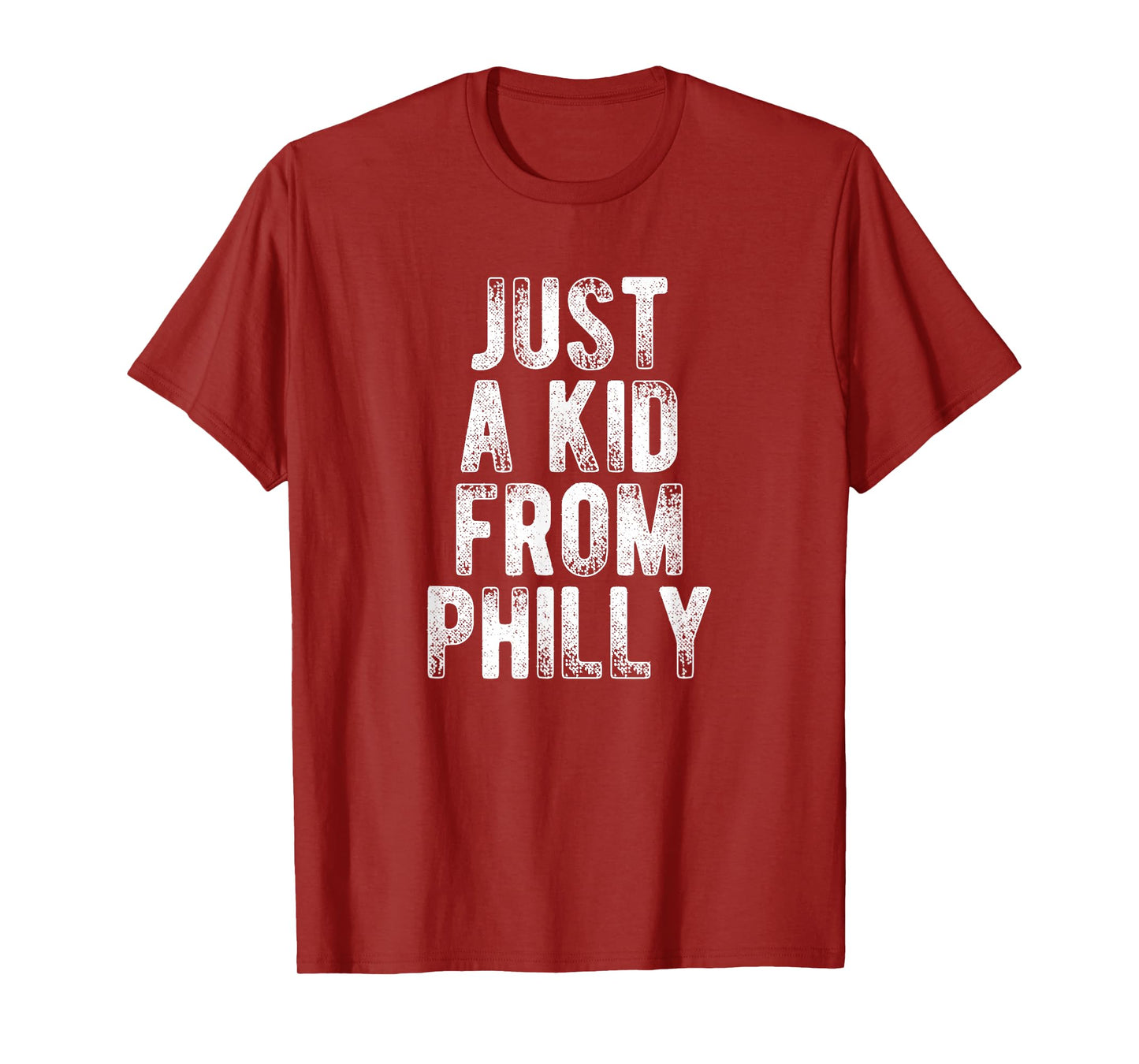 Just A Kid From Philly Retro Love Hometown Philly T-Shirt
