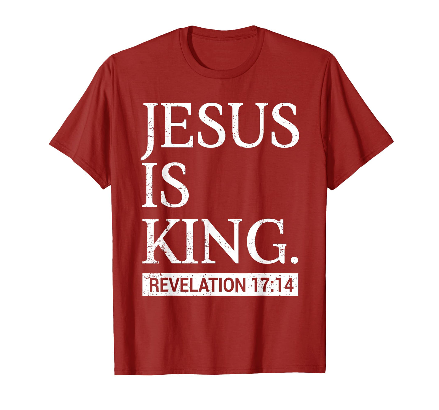 Jesus is My King Christian Bible Faith in Christ T-Shirt