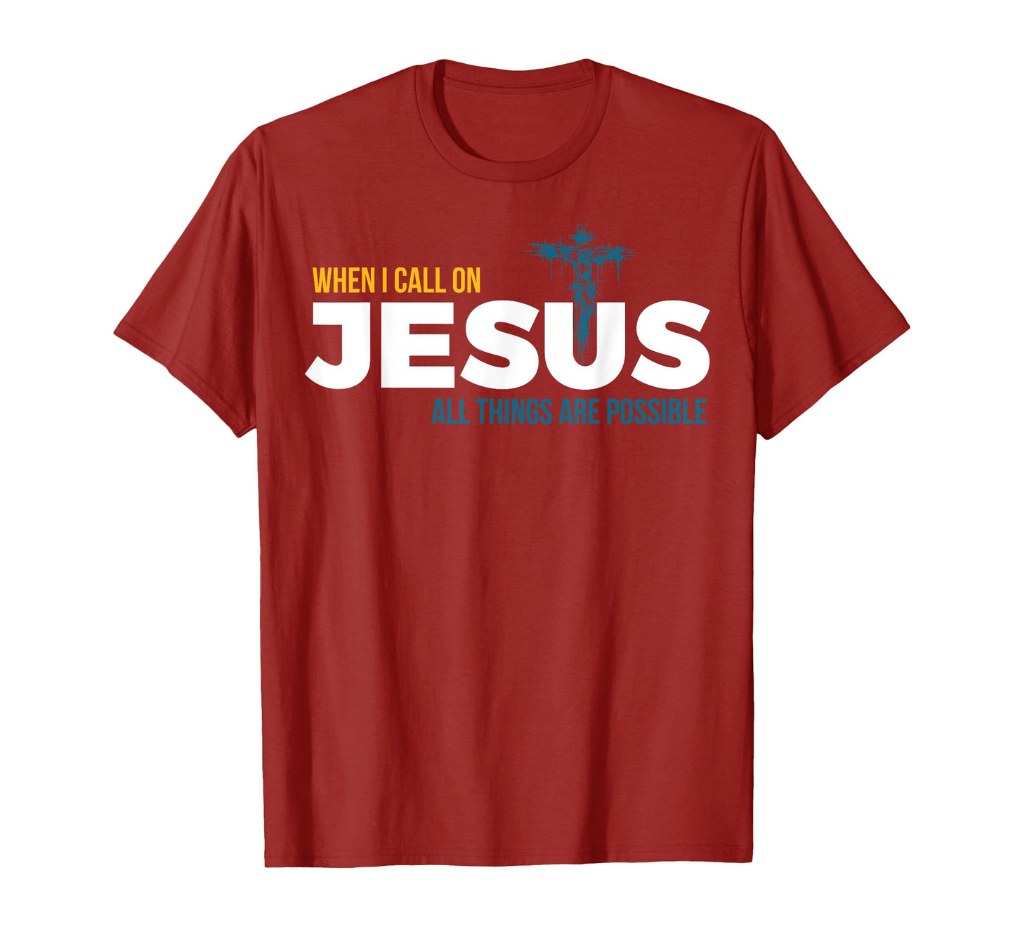 Jesus Christ and Faith Christian Bible and Love Jesus T-Shirt