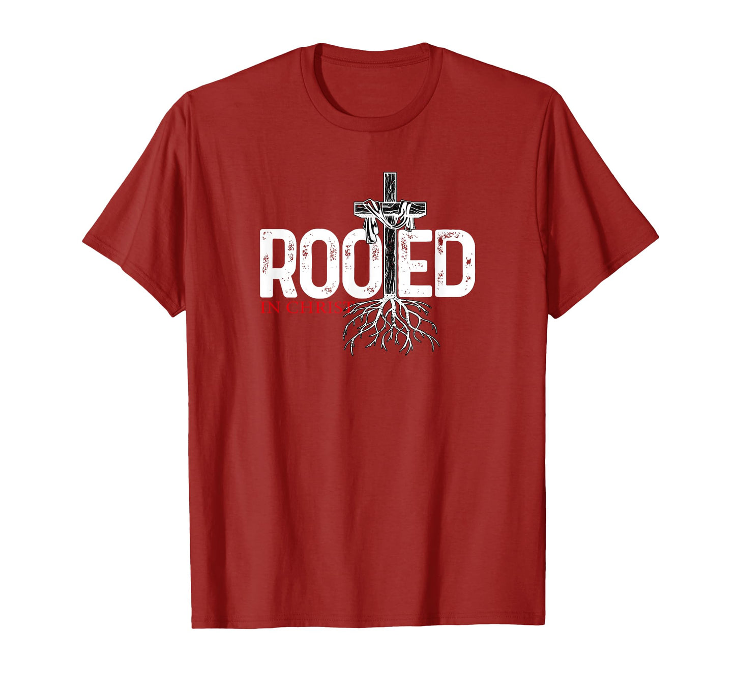 christian, christ, jesus, rooted, T-Shirt