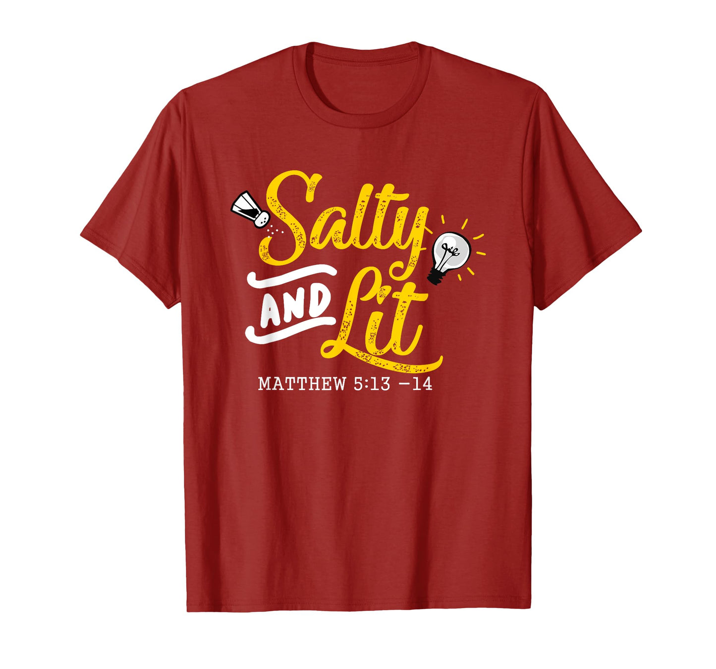 Salty & Lit Matthew 51314 Christian Funny Cute T Shirt T-Shirt