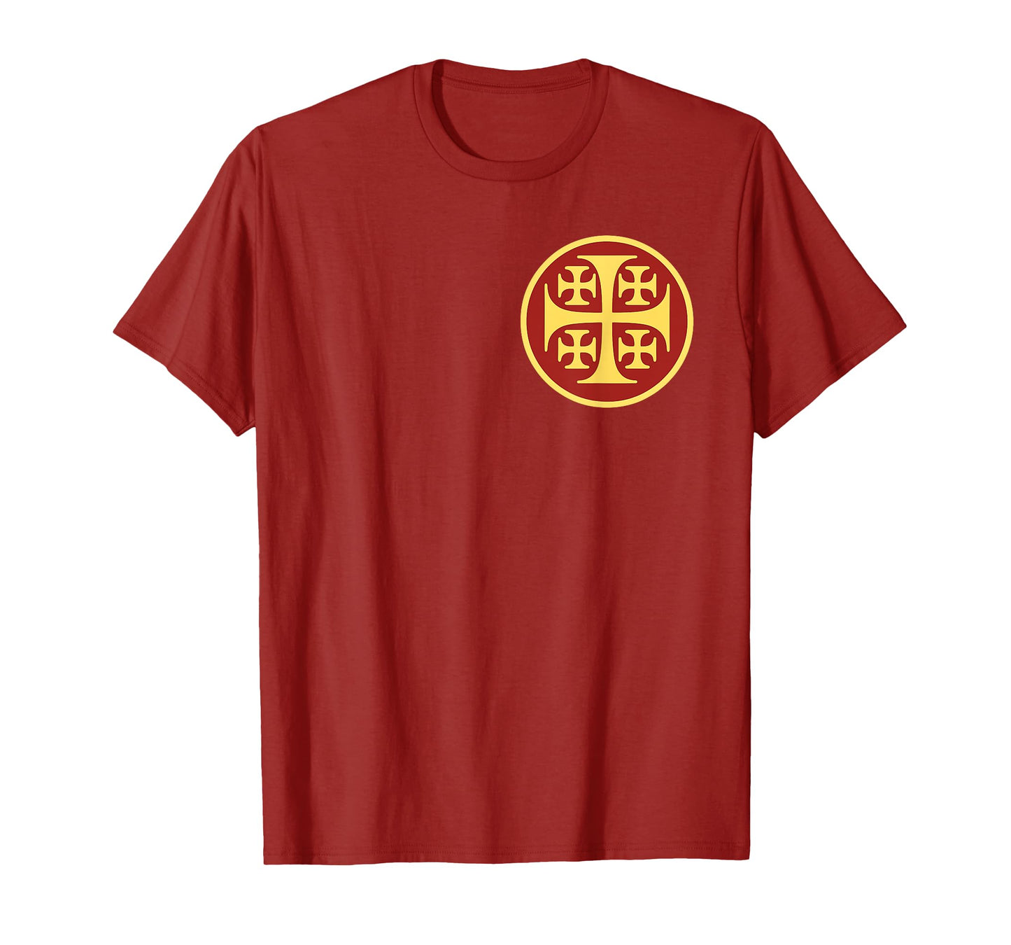 Jerusalem Cross | Catholic Christian Templar T-Shirt