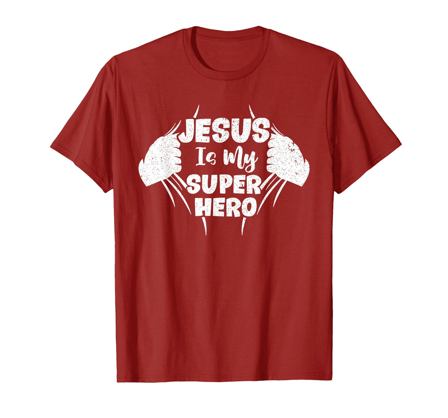 Jesus Is My Superhero Christian Religious T-Shirt
