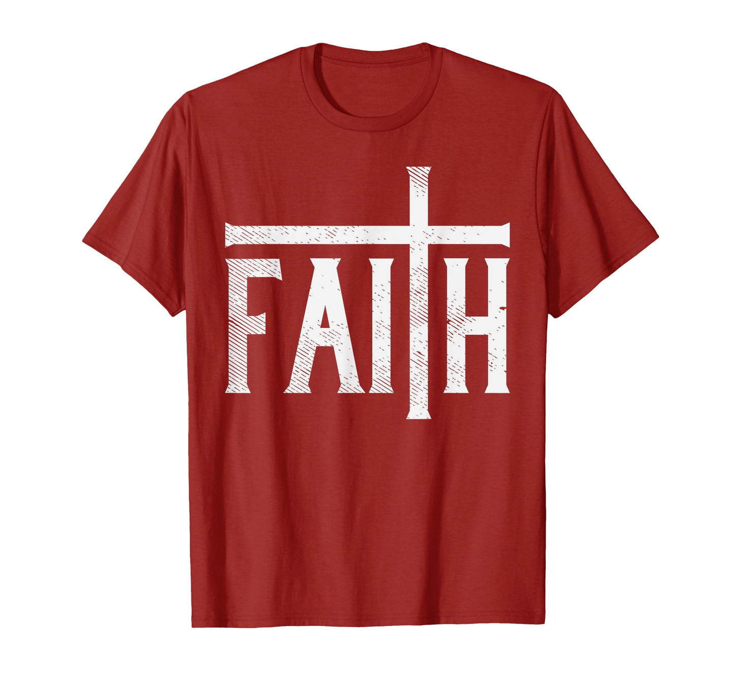 Faith Cross God Jesus Christ Prayer Religious Christian Gift T-Shirt