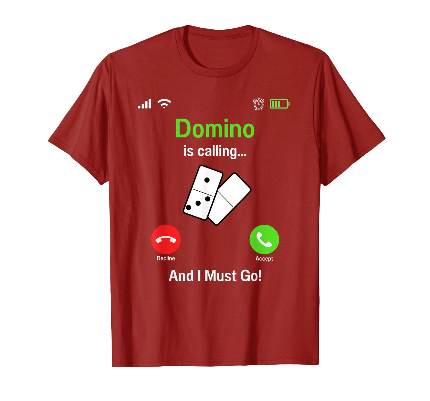 Dominoes Player Domino T-Shirt