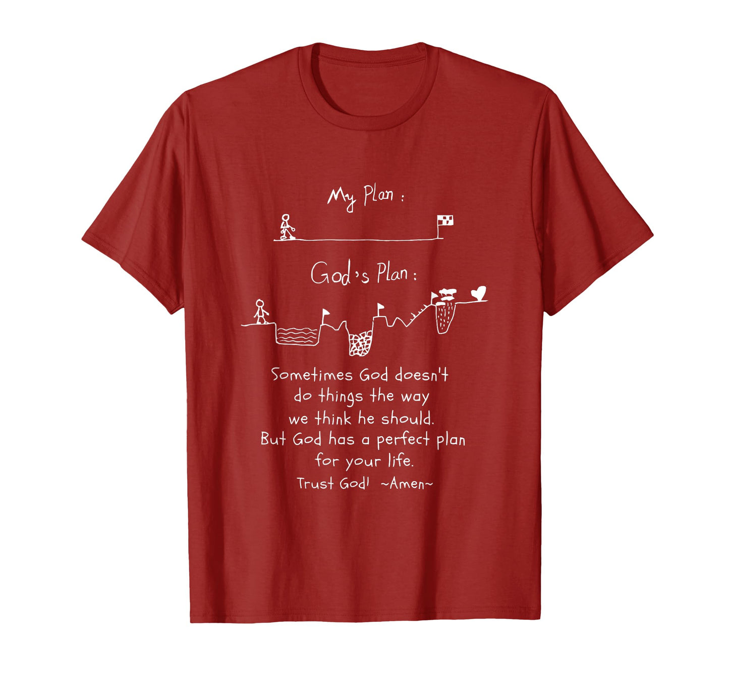 My Plan vs Gods Plan T-Shirt