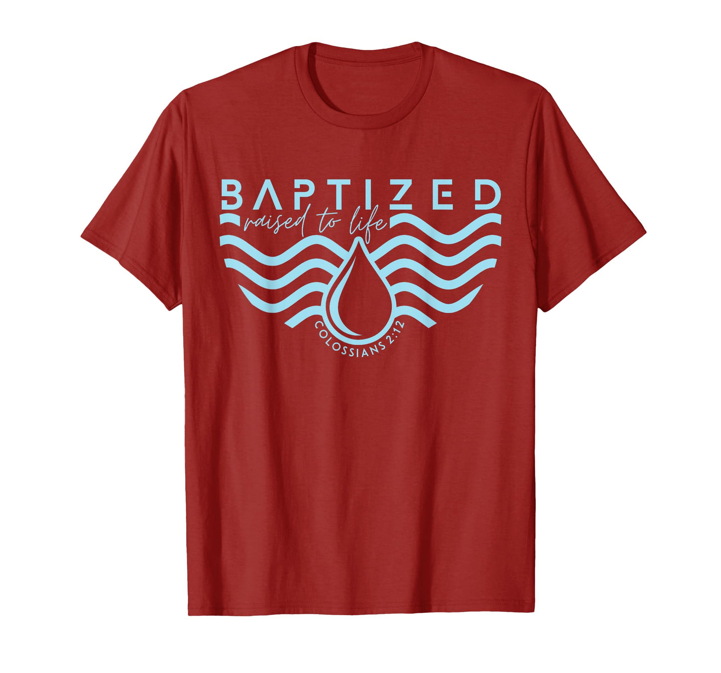 Baptism In Christ / Jesus Washed Away Baptized Bible Verse T-Shirt