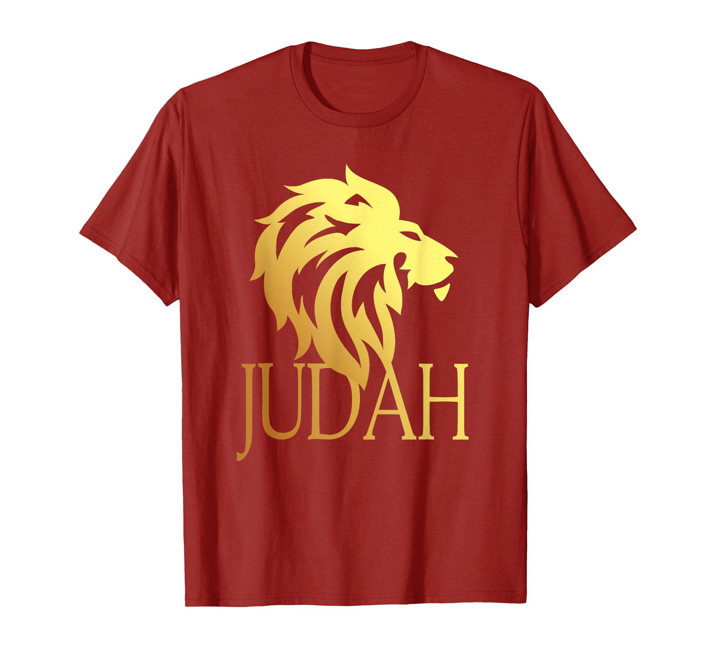 Tribe Of Judah Lion T-Shirt Messianic Yahshua Israelites Tee T-Shirt